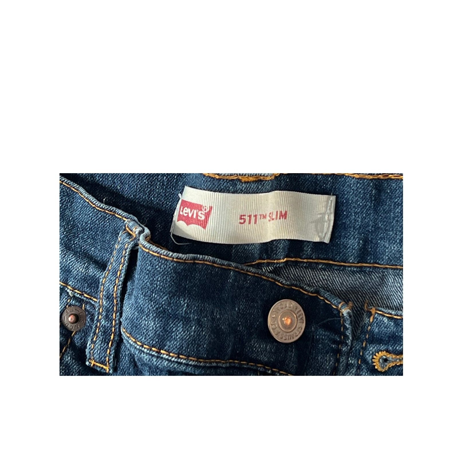 Levi's Levi's 511 Blue Jeans Slim Fit Womans 18Reg 29x29 Size 40" / US 18 - 4 Thumbnail