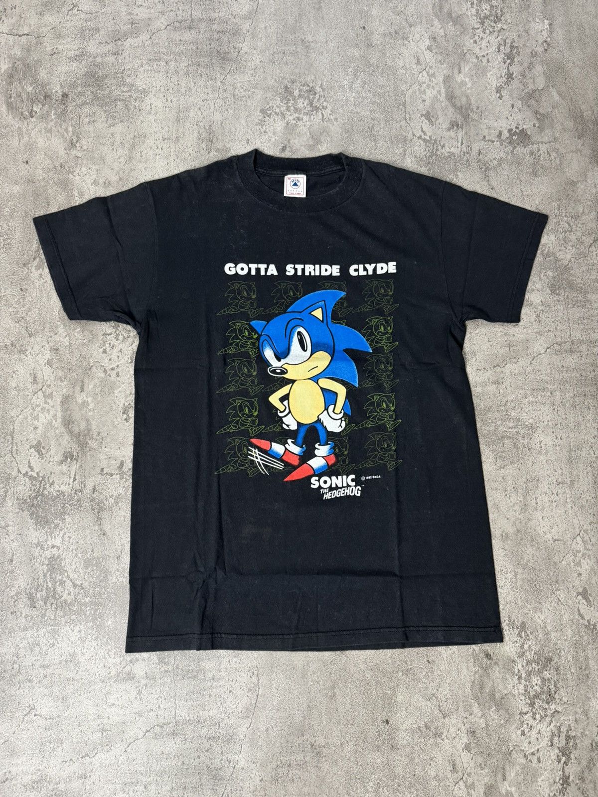 Anime VINTAGE 90’S SONIC THE HEDGEHOG BY SEGA T-SHIRT Size US M / EU 48-50 / 2 - 1 Thumbnail