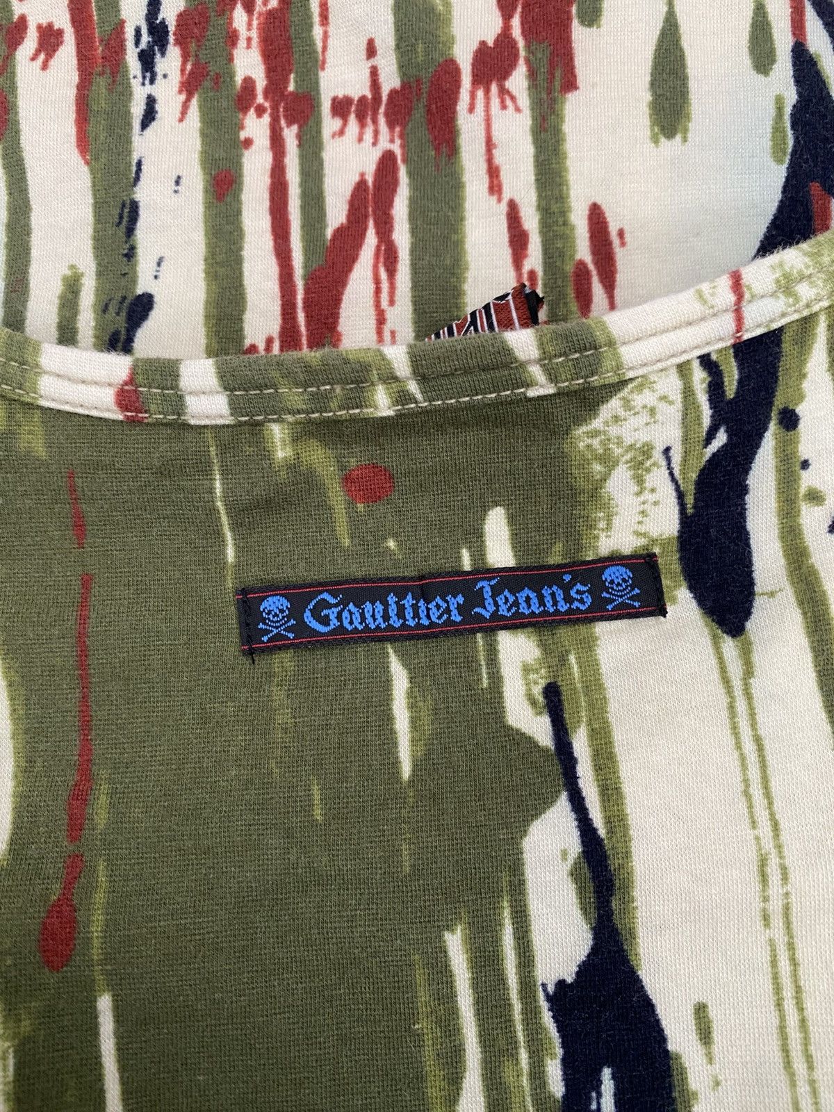 Jean Paul Gaultier AW98 Jean paul gaultier blood paint splatter t-shirt Size US S / EU 44-46 / 1 - 5 Thumbnail