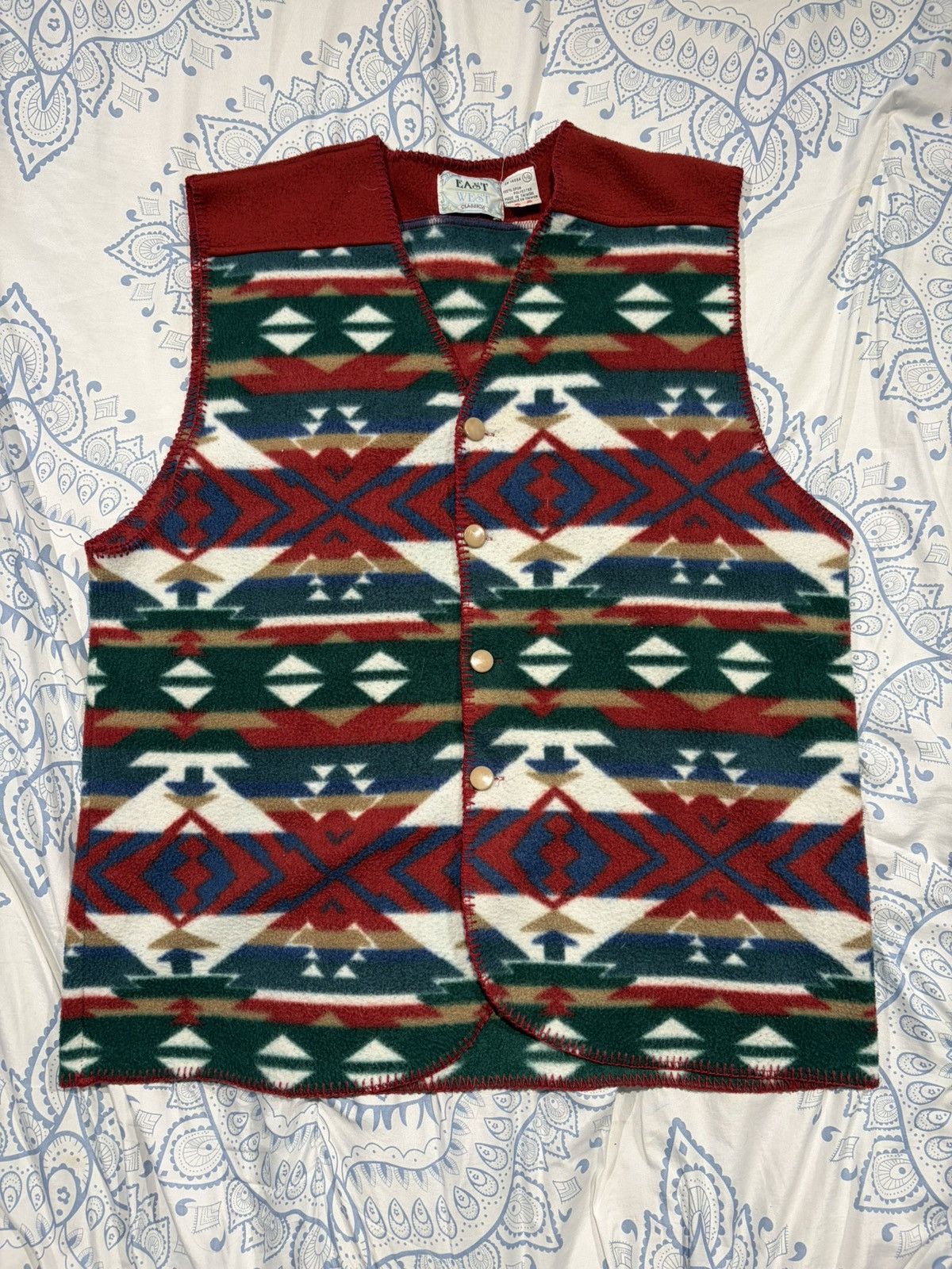 Vintage Vintage Vest Large Size US L / EU 52-54 / 3 - 1 Thumbnail
