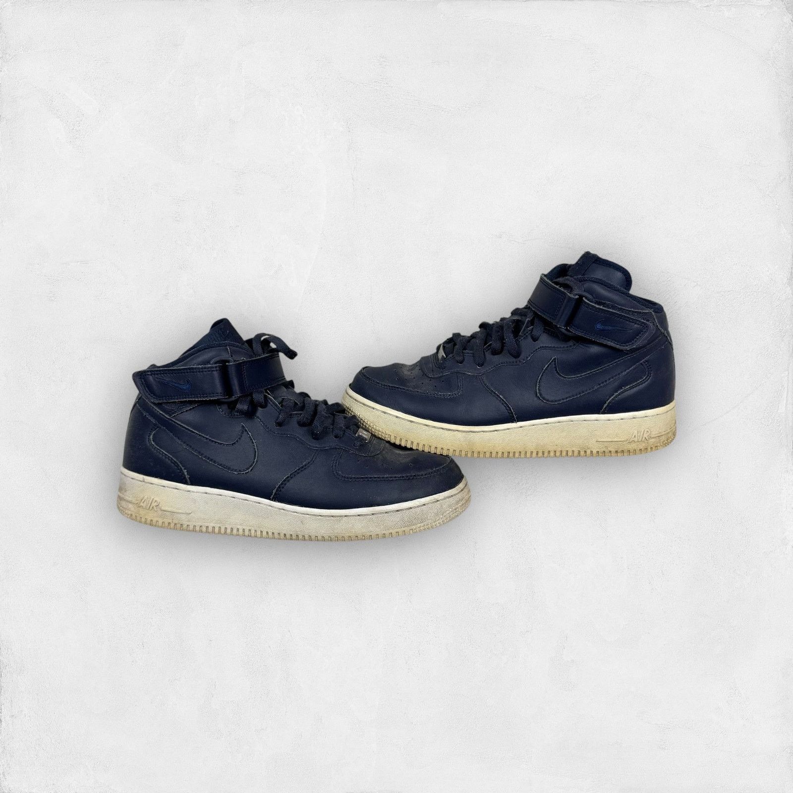 Nike Nike Air Force 1 Mid '07 315123-415 Men's Navy Shoes 8.5 Size US 8.5 / EU 41-42 - 1 Thumbnail