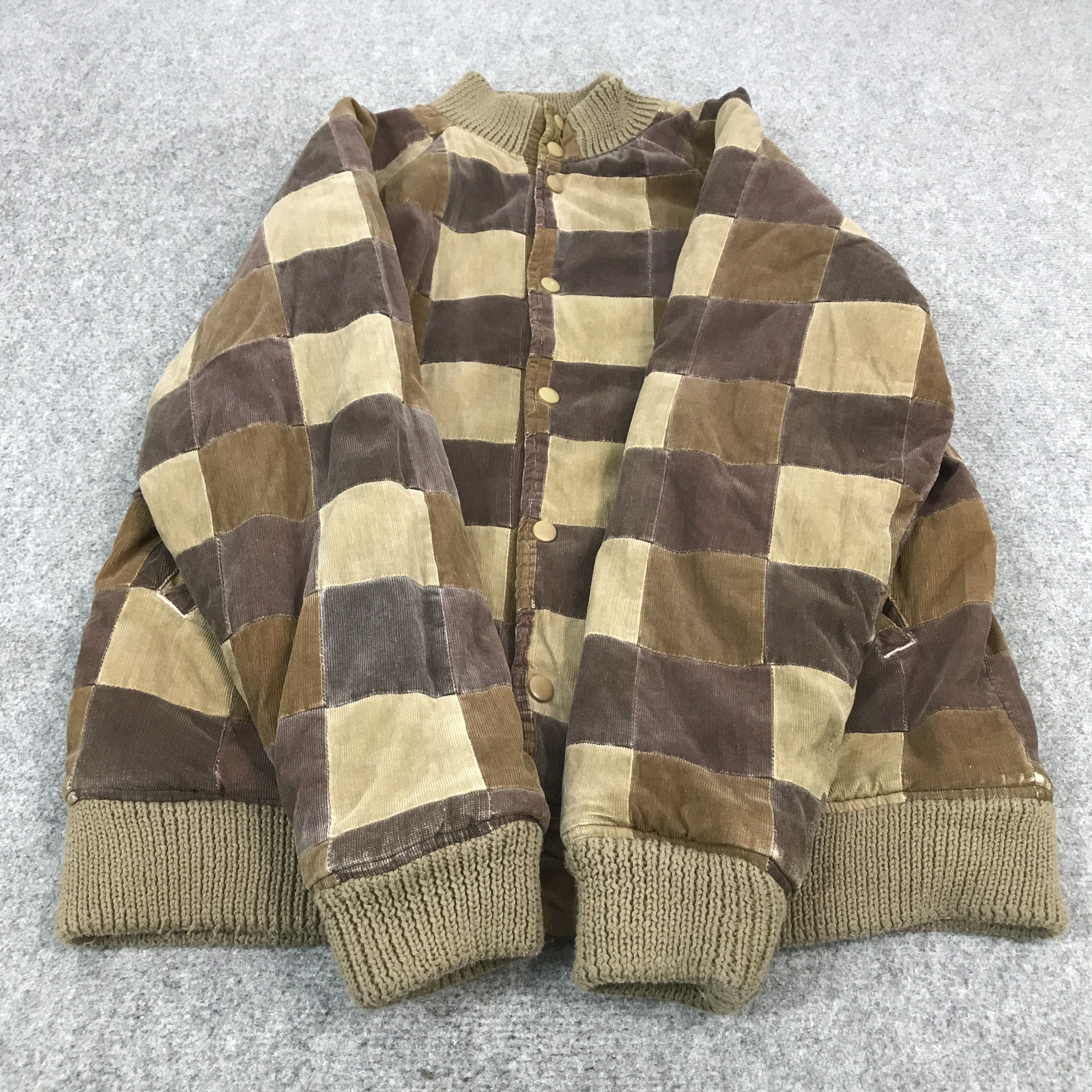 Japanese Brand × Lucky Brand LUCKY STORE ORIGINAL PATCHWORK SNAP BUTTON JACKET Size US L / EU 52-54 / 3 - 8 Thumbnail