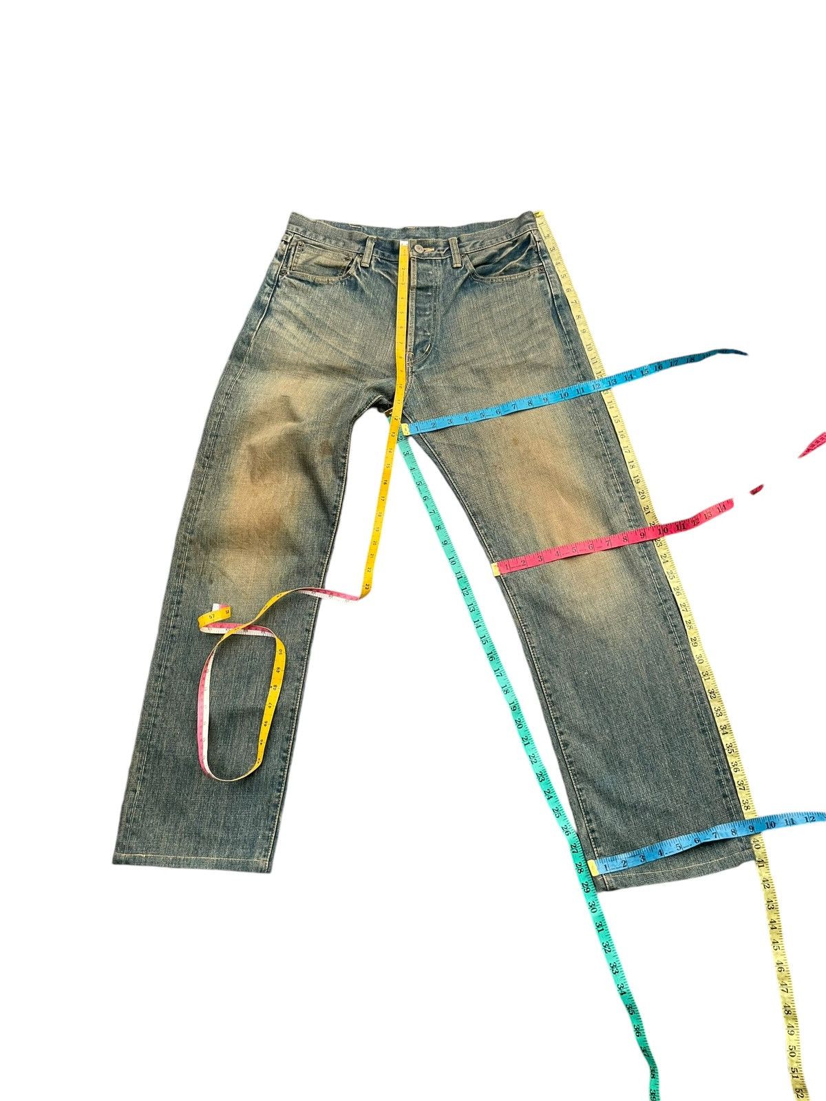 Vintage Vintage Houston Denim Size US 32 / EU 48 - 13 Thumbnail