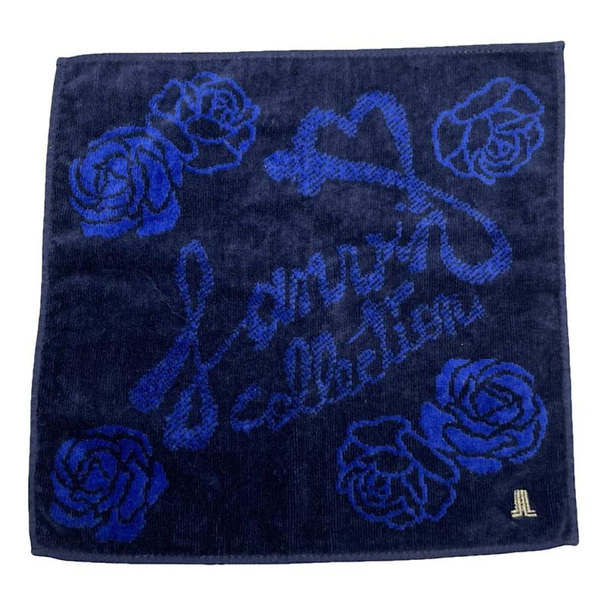 Lanvin Black Cotton Scarf Size ONE SIZE - 1 Thumbnail