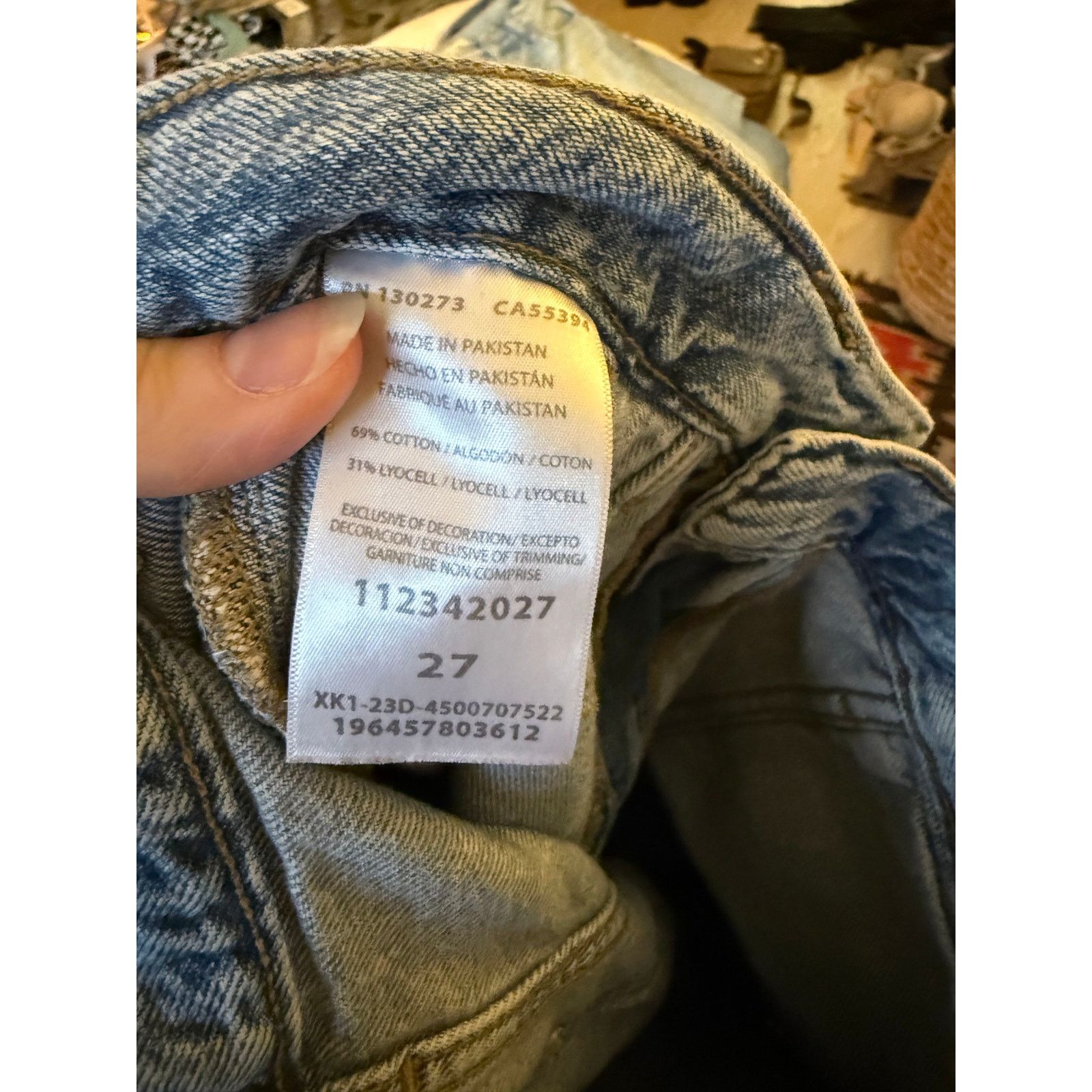 Lee Lee Baggy Jeans - Street Style - Excellent Condition Size 27" / US 4 / IT 40 - 4 Thumbnail