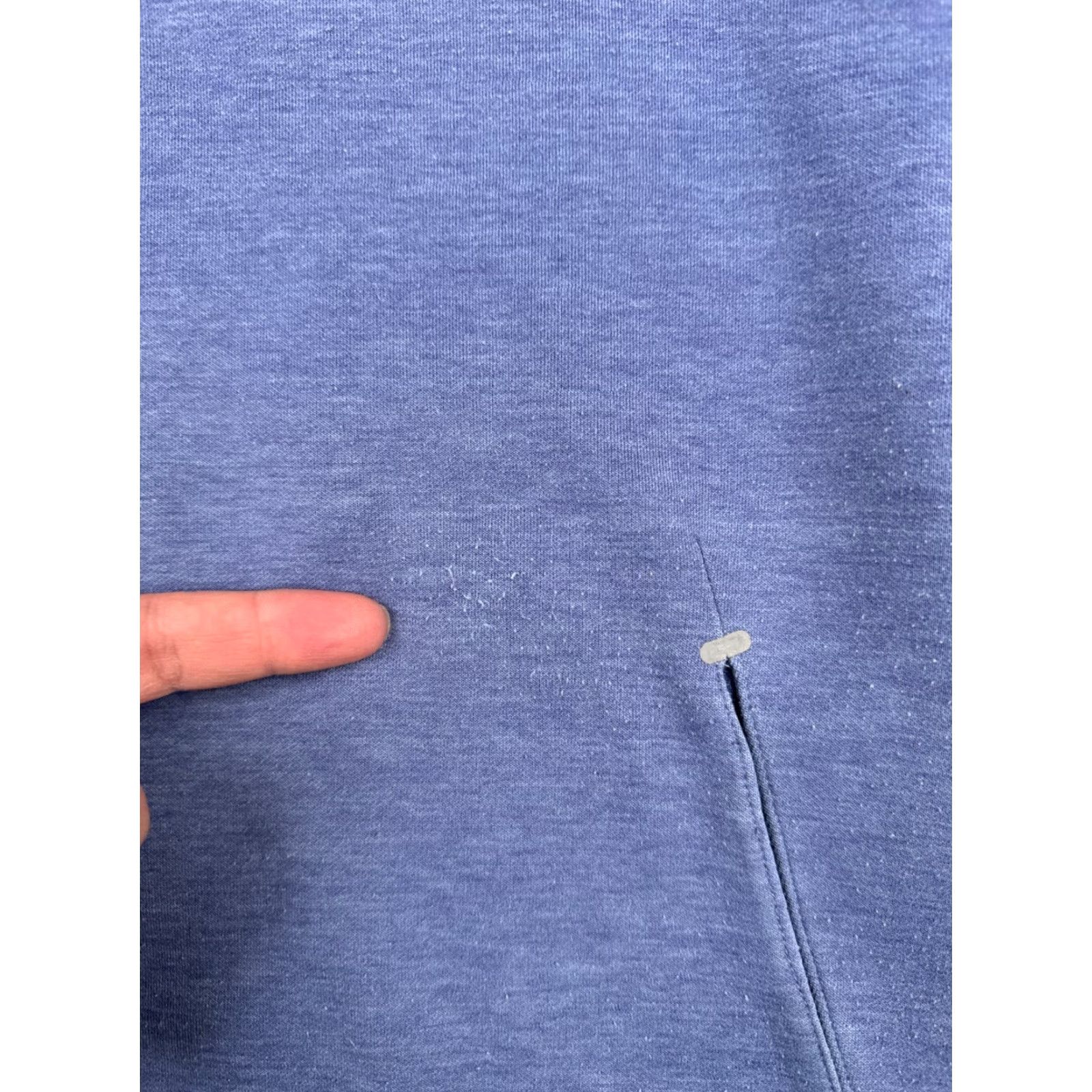 The North Face VINTAGE The North Face Sweater Womens XL Blue Sleeveless Hoodie Polyester read Size XL / US 12-14 / IT 48-50 - 6 Thumbnail