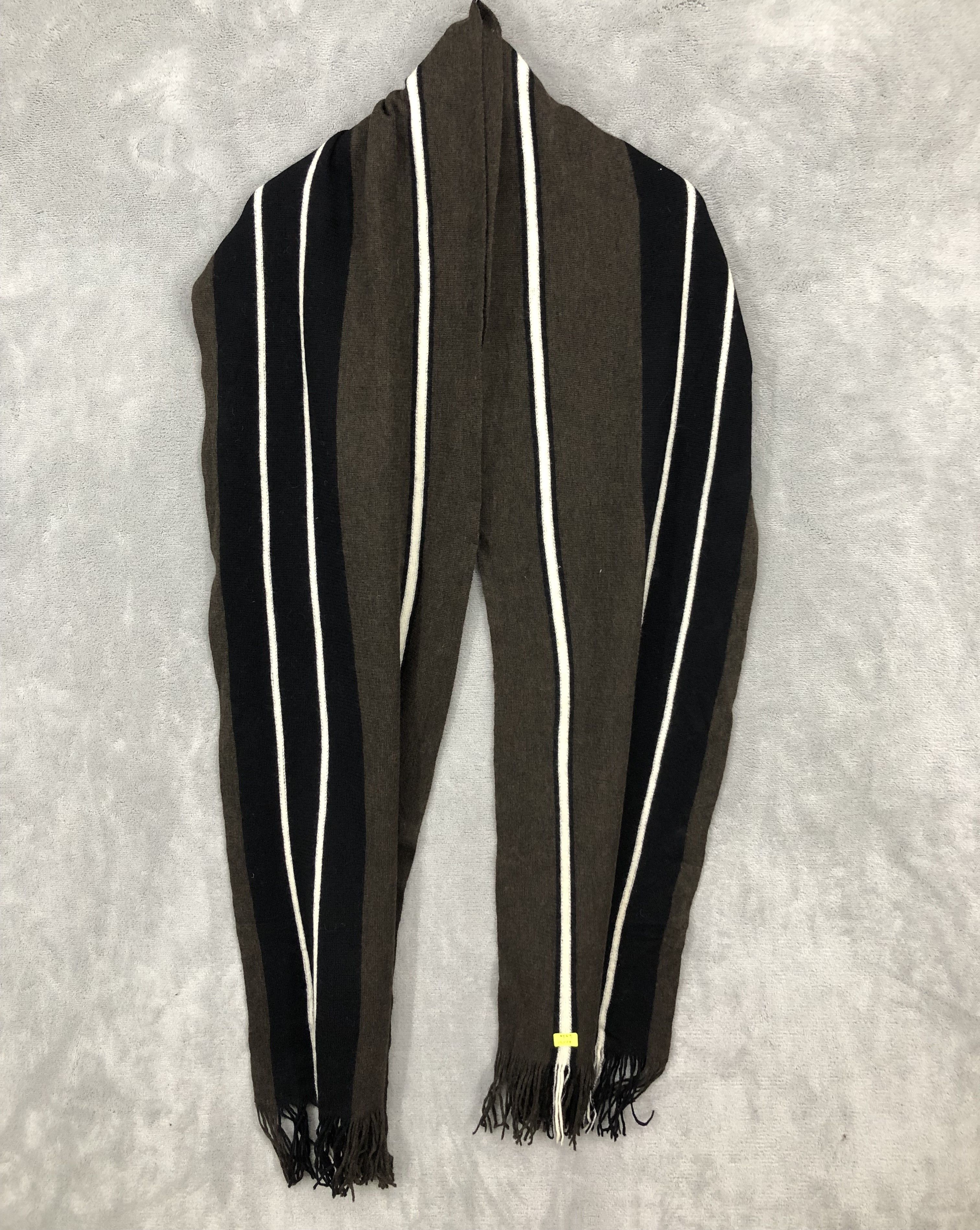 Japanese Brand × Takeo Kikuchi Takeo Kikuchi Wool Scarf Muffler Neck Scarf Size ONE SIZE - 3 Thumbnail