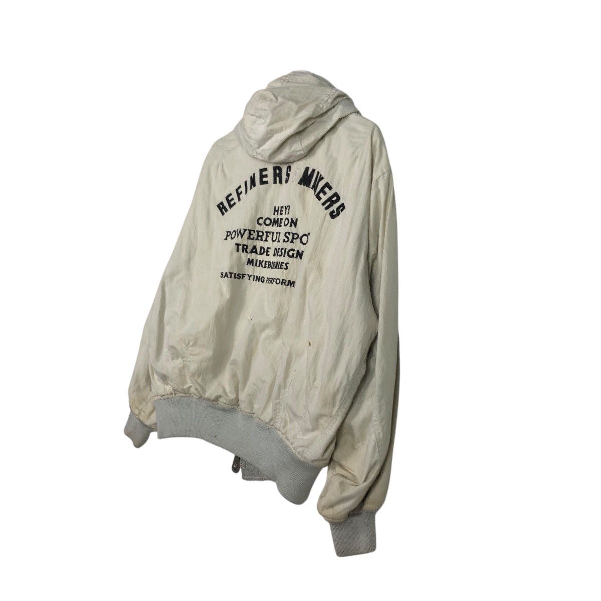Japanese Brand 📌Mike Birnies Reversible Bomber Jacket Big Logo Issey Miyake Size US M / EU 48-50 / 2 - 13 Thumbnail