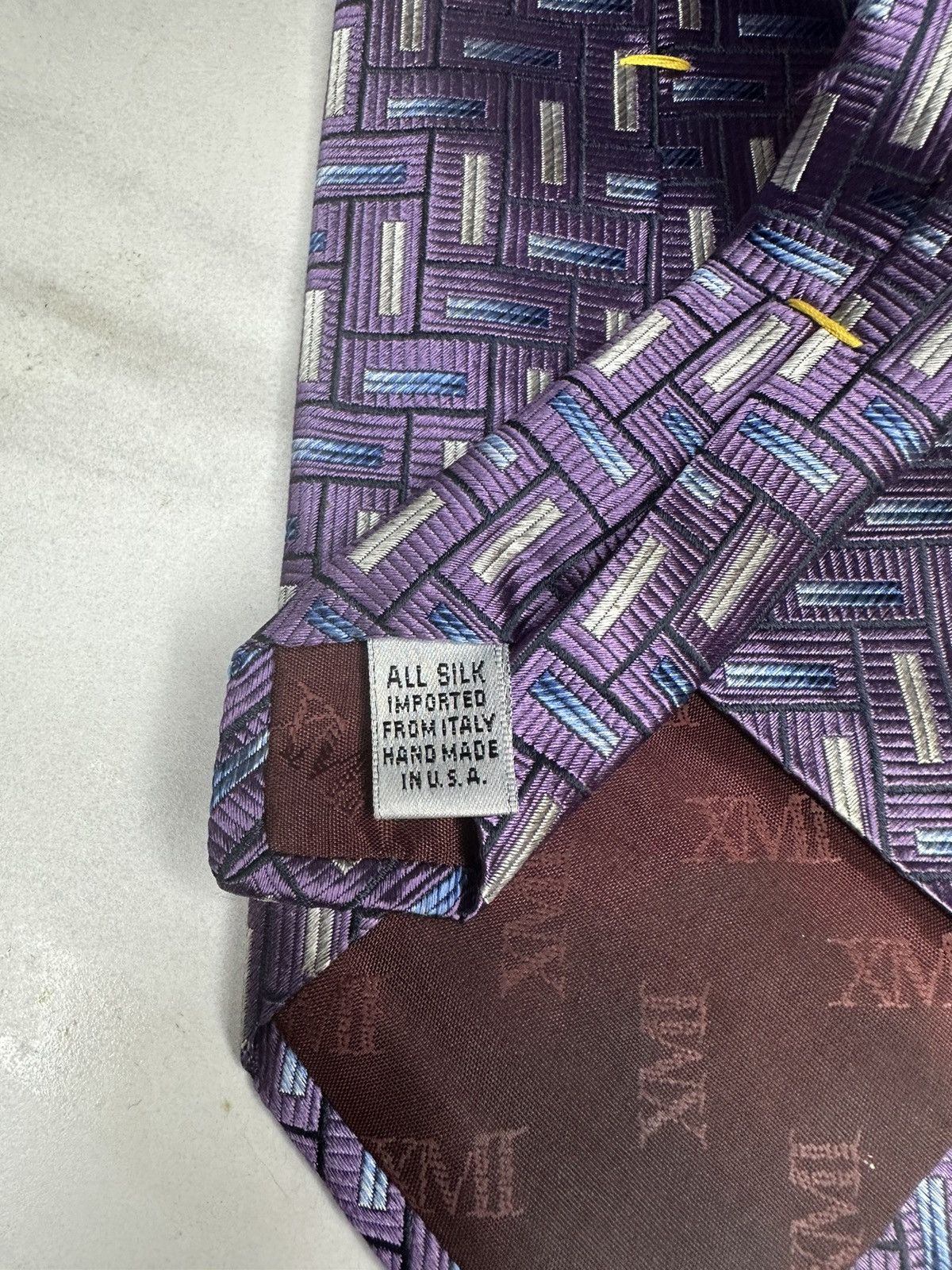 XMI Platinum XMI for Nordstrom silk necktie Size ONE SIZE - 3 Thumbnail