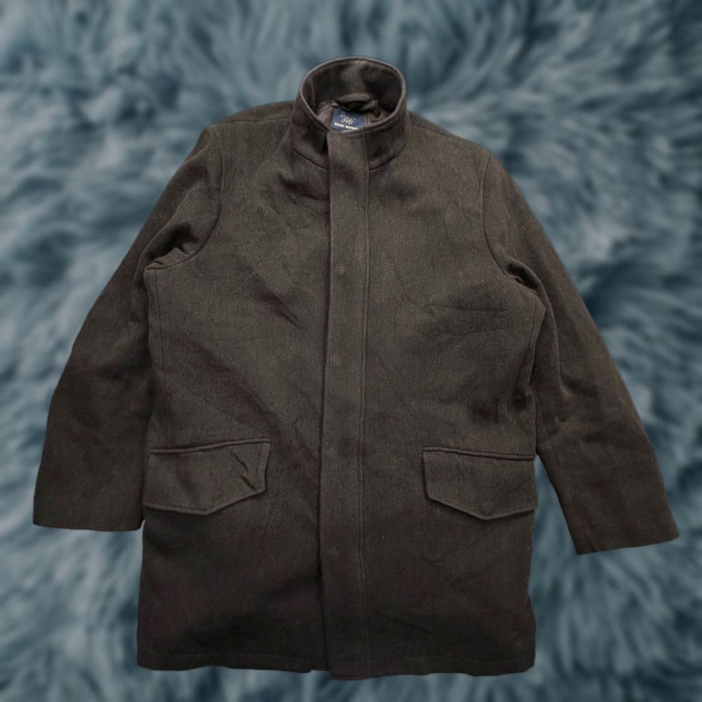 Brooks Brothers BROOKS BROTHERS 346 Wool Coat Mens L Brown Overcoat Trench Pockets Wool Coat Read Size US L / EU 52-54 / 3 - 1 Thumbnail