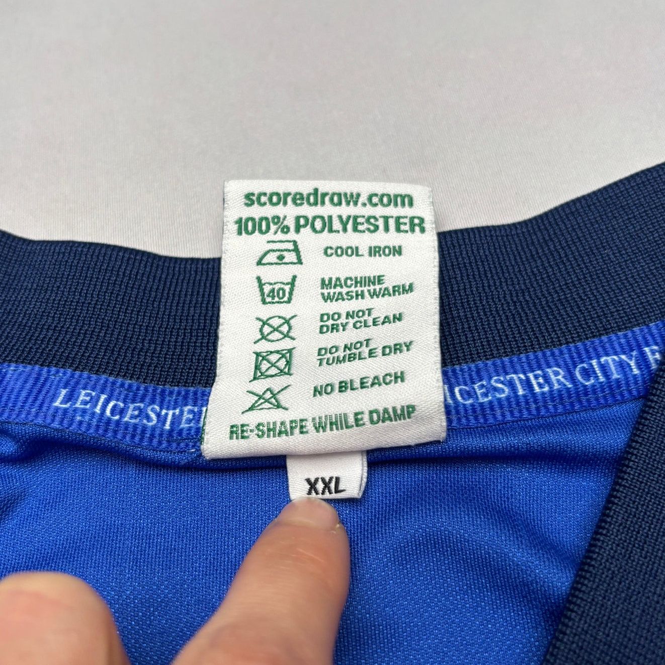 Other Leicester City F.C. Muzzy Izzet 6 2002 Jersey 2XL Score Draw Size US XXL / EU 58 / 5 - 6 Thumbnail