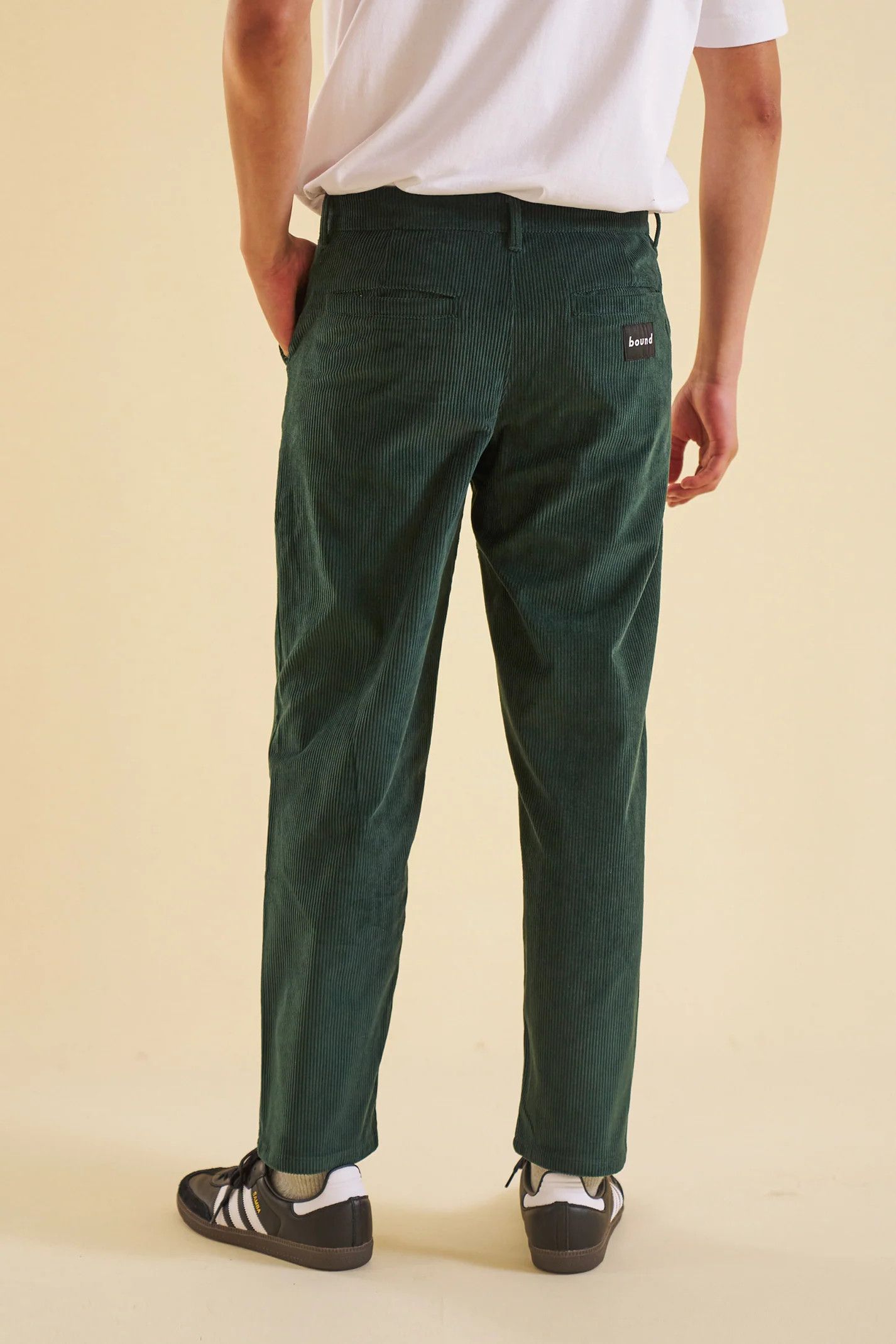 Other Bound PINE GREEN CORDUROY TROUSERS Size US 32 / EU 48 - 5 Thumbnail