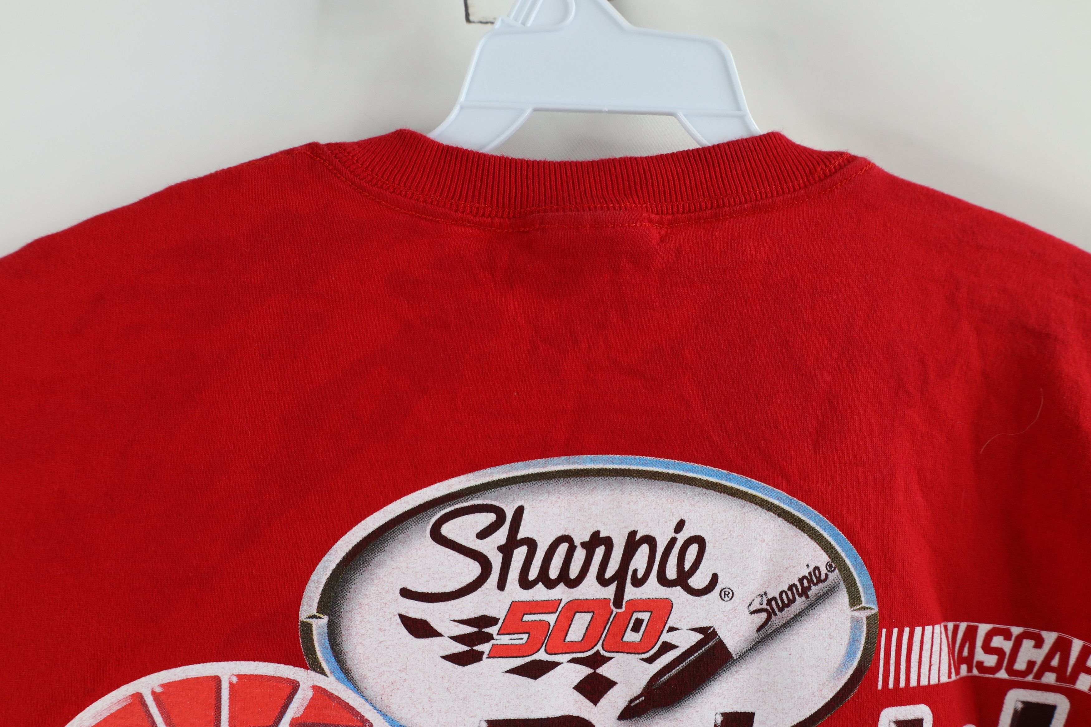 Fruit Of The Loom × Vintage Vintage Y2K 2004 NASCAR Print Bristol Motor Speedway T-Shirt Size US XL / EU 56 / 4 - 10 Thumbnail