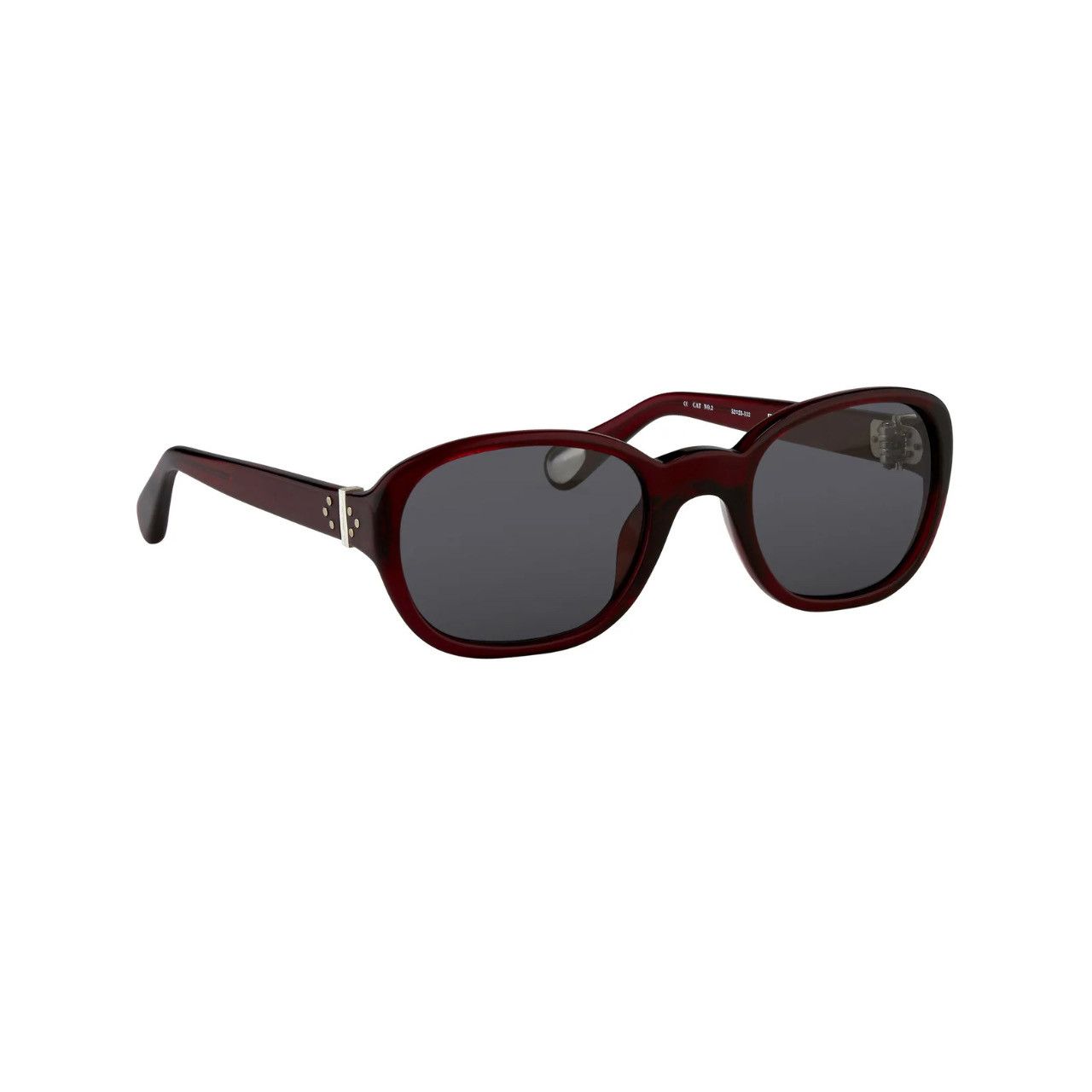 Ann Demeulemeester Ann Demeulemeester Sunglasses Oval Red Silver and Blue Size ONE SIZE - 1 Thumbnail