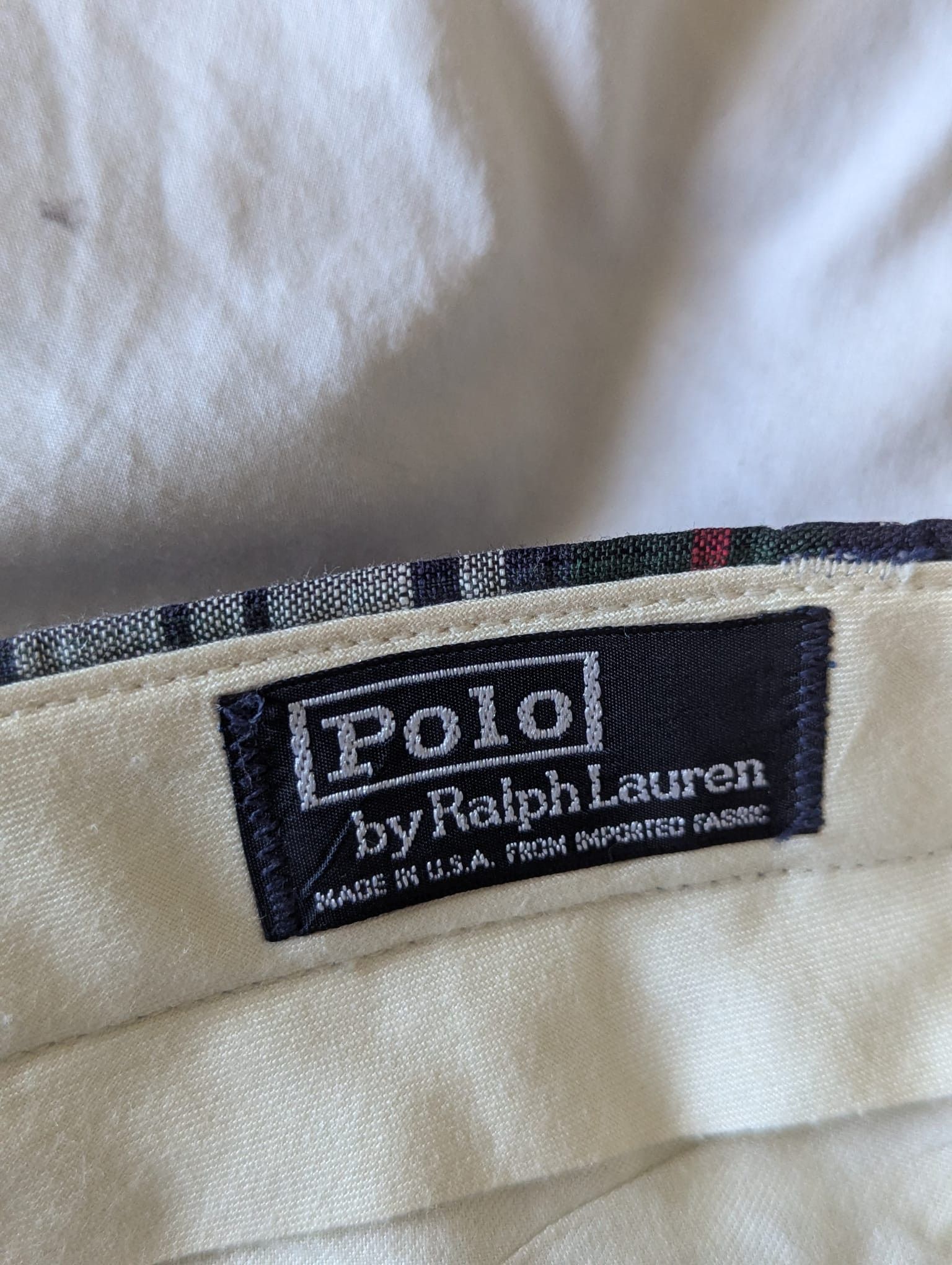 Polo Ralph Lauren Vintage Linen Trouser Size US 35 - 5 Thumbnail