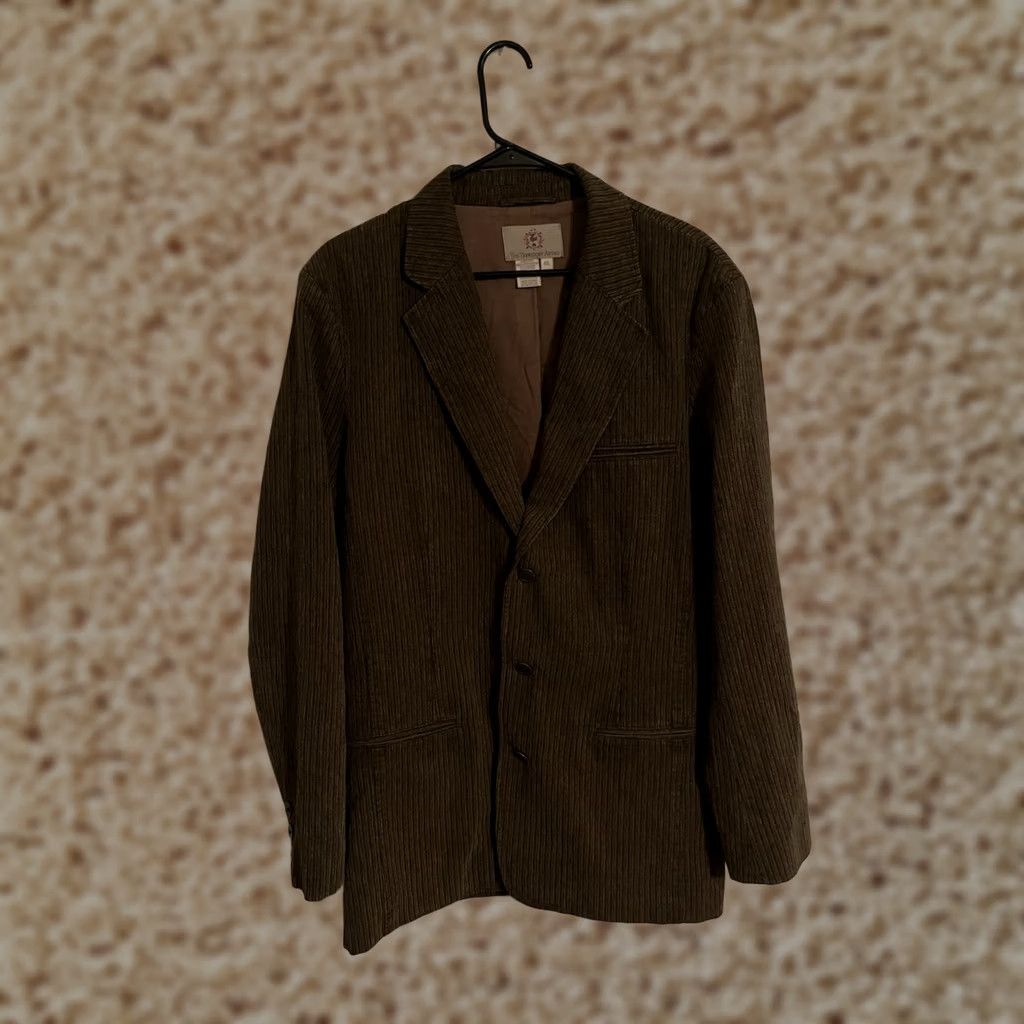 The Territory Ahead VINTAGE The Territory Ahead Blazer Sport Coat Jacket Suit Brown 42L Men's Size 42R - 1 Thumbnail