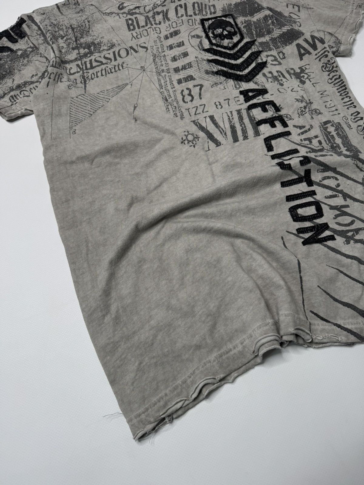 Affliction Real Affliction tee y2k swag distressed grunge 00s swag sk8 Size US S / EU 44-46 / 1 - 6 Thumbnail