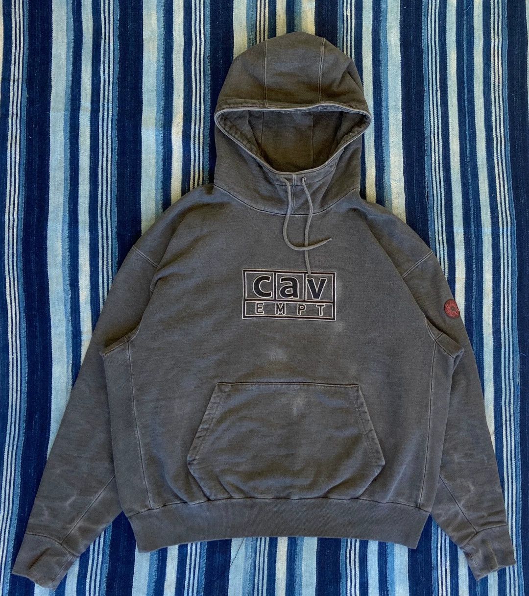 Cav Empt cavempt box heavy hoodie in gray Size US XL / EU 56 / 4 - 1 Thumbnail