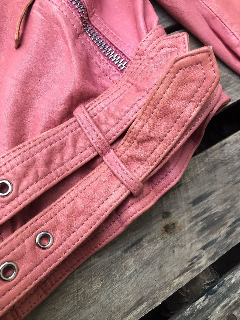 If Six Was Nine × Vintage Vintage Blanc Dew Leather Jacket Punk Bikers Style Size S / US 4 / IT 40 - 8 Thumbnail