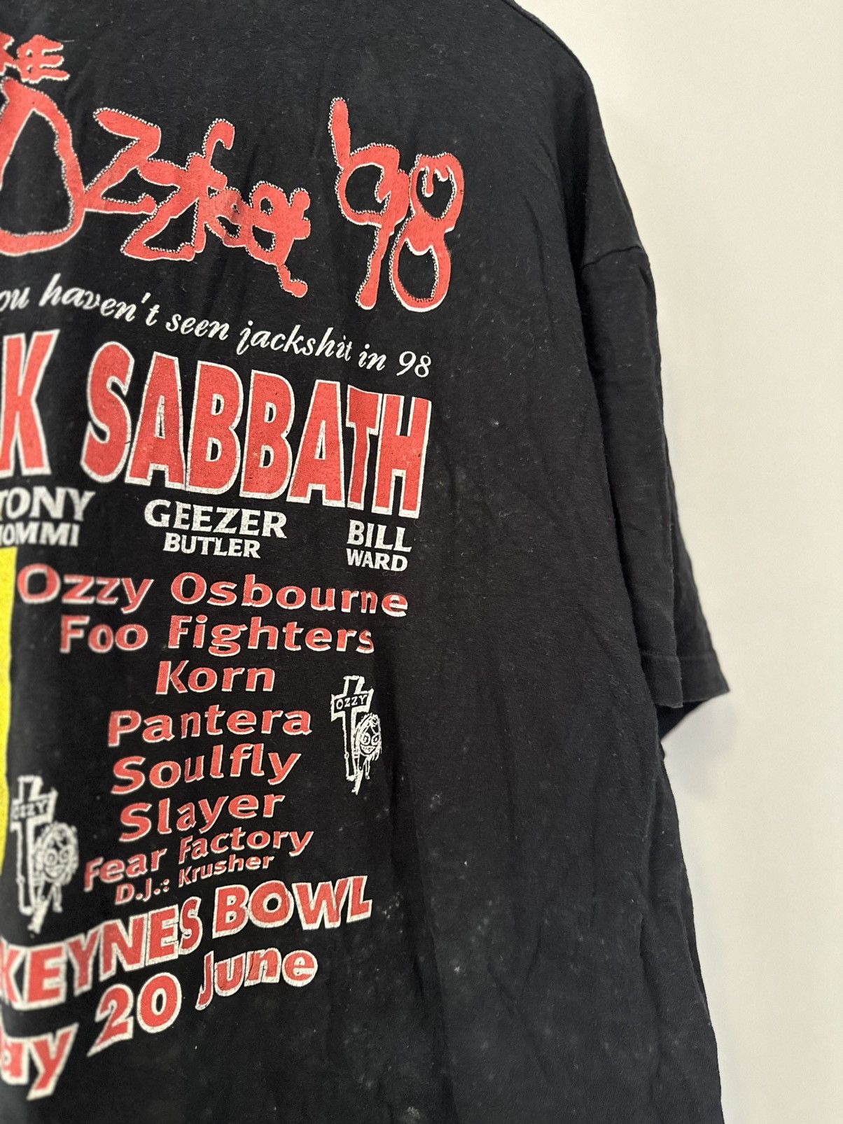 Black Sabbath 90s Black Sabbath All Over Print Single Stitch Bootleg Tee Size US XL / EU 56 / 4 - 9 Thumbnail