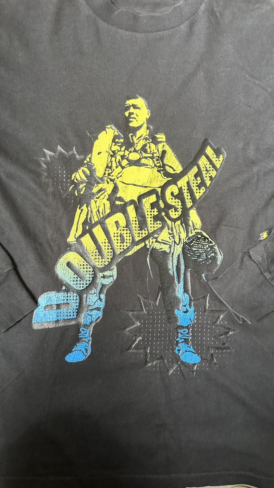 Vintage VINTAGE DOUBLESTEAL HORROR TEE Size US M / EU 48-50 / 2 - 2 Thumbnail