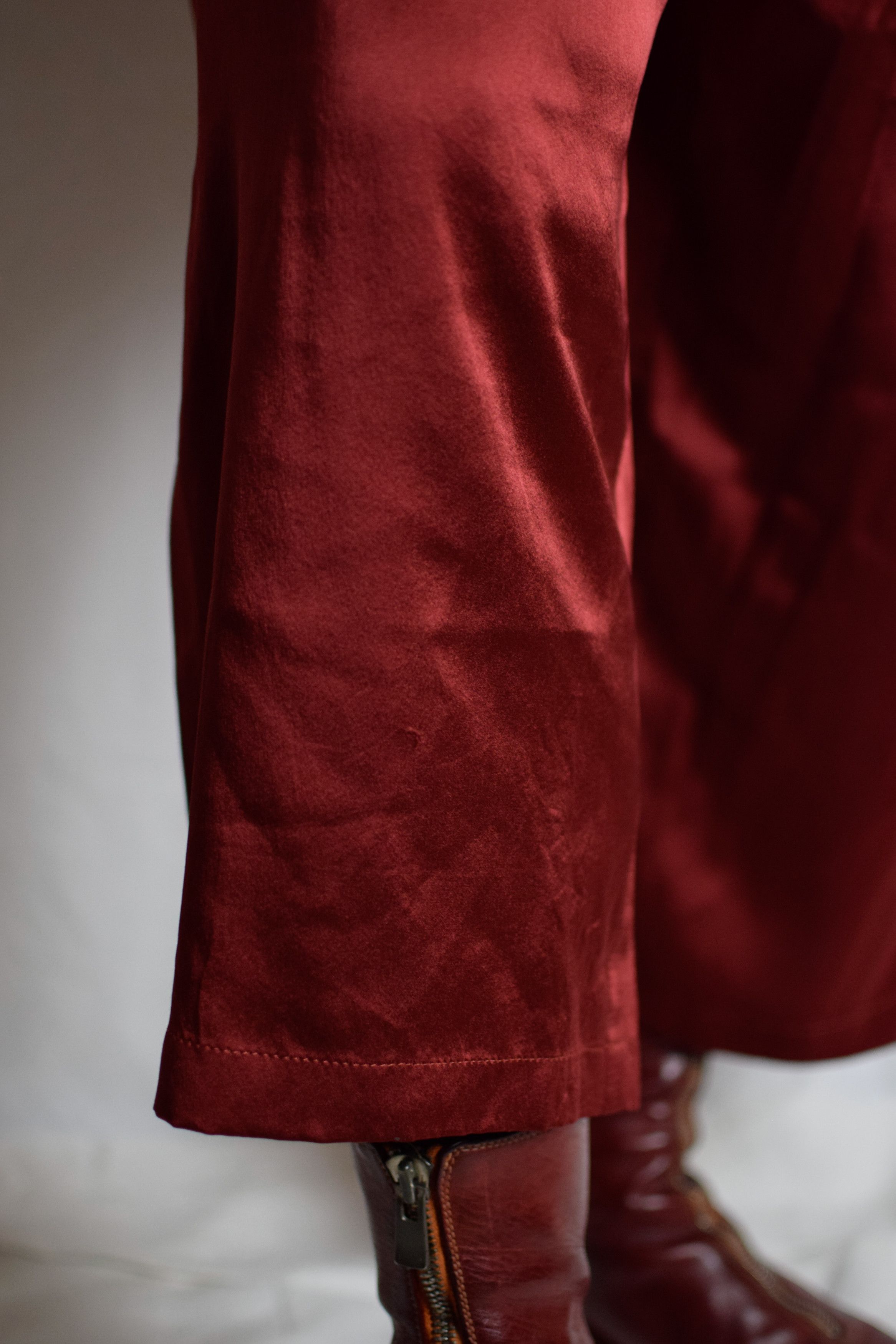 Yohji Yamamoto YYPH AW12 Red Silk Pants - HD-P29-406 Size US 34 / EU 50 - 9 Thumbnail