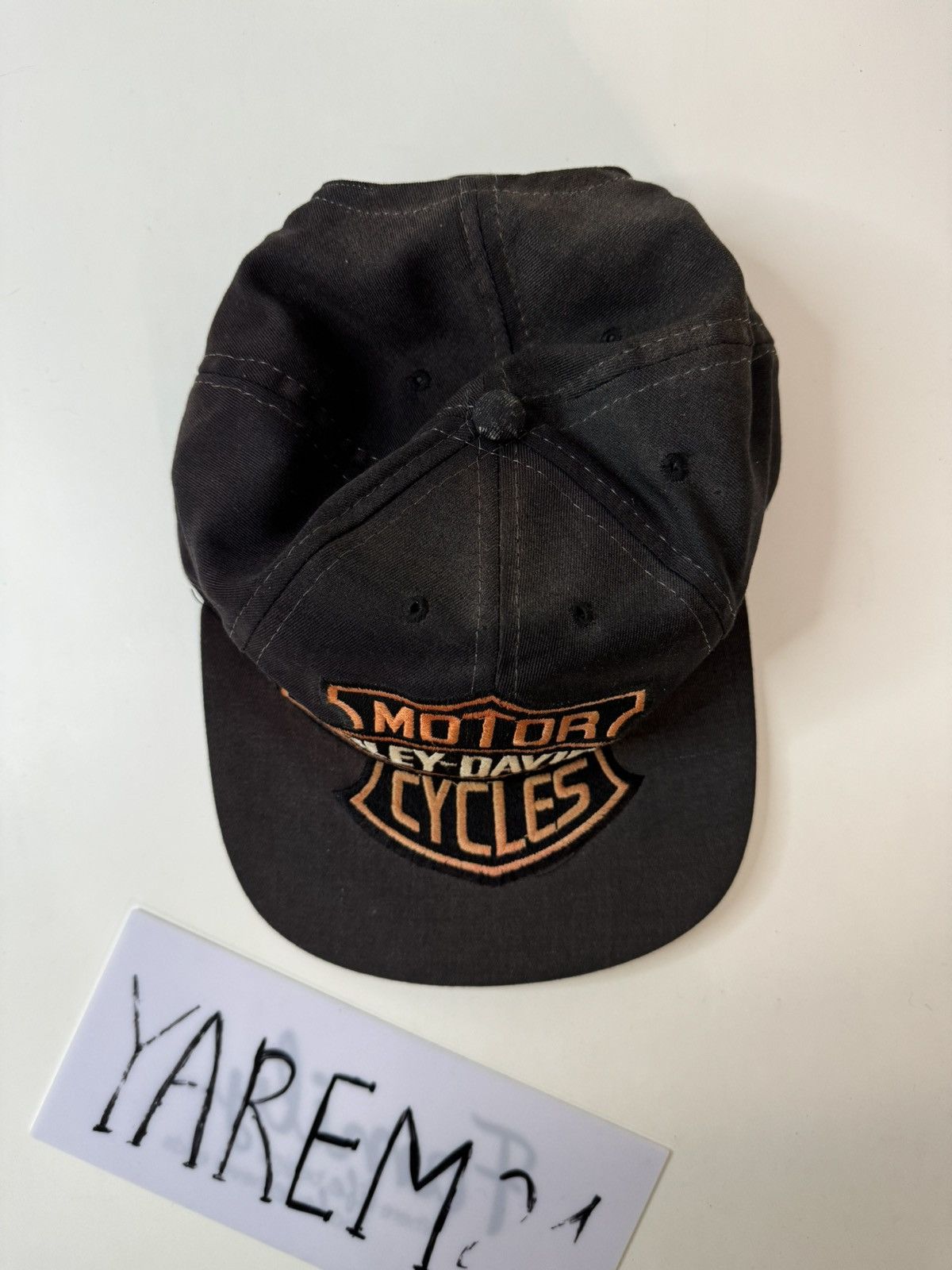 Vintage Harley Davidson 3D logo vintage rare cap hat Size ONE SIZE - 3 Thumbnail