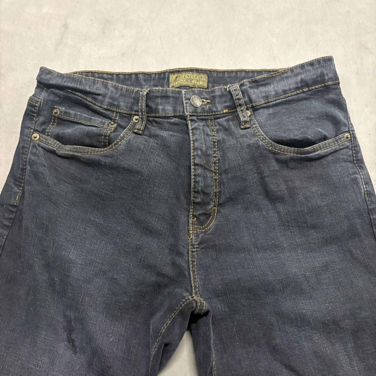 Vintage Crazy Vintage Y2K/2000s Tall Dark Wash Denim Jeans! Size US 34 / EU 50 - 2 Thumbnail