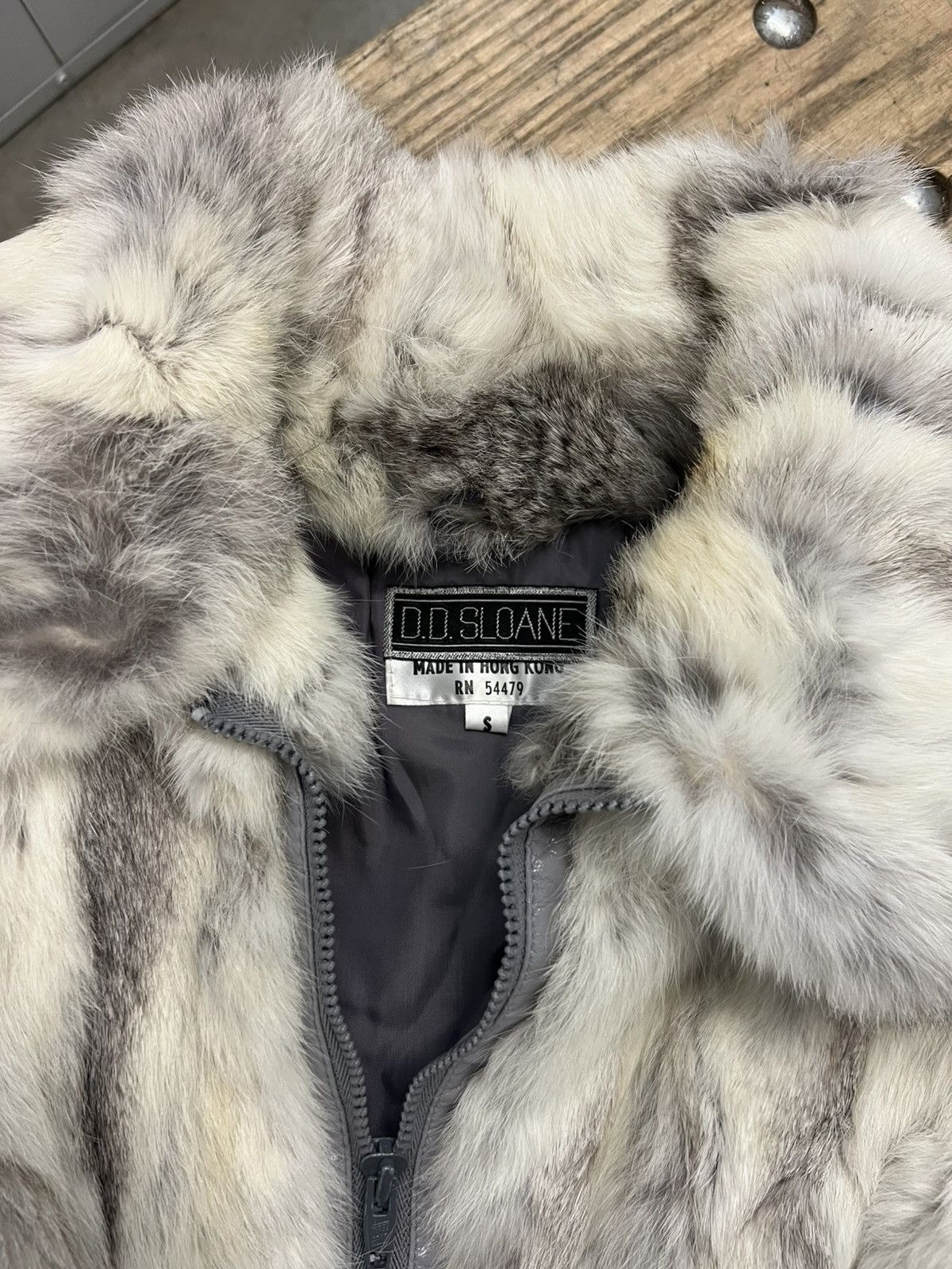 Designer × Vintage D.D. Sloane Fur Coat Size S / US 4 / IT 40 - 2 Thumbnail