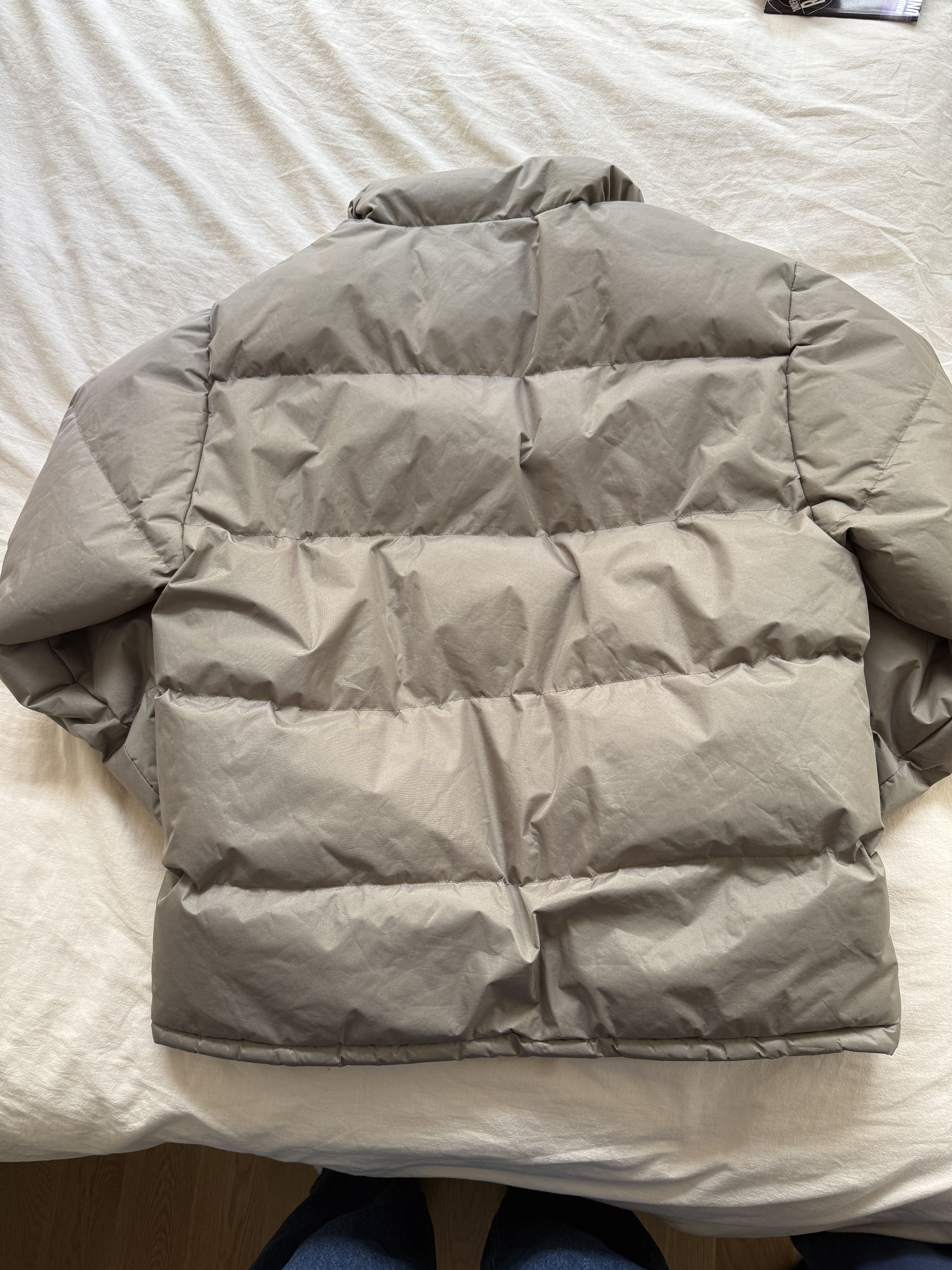 Other Vintage Franklin Allen Taupe Puffy Down Jacket Size US L / EU 52-54 / 3 - 2 Thumbnail