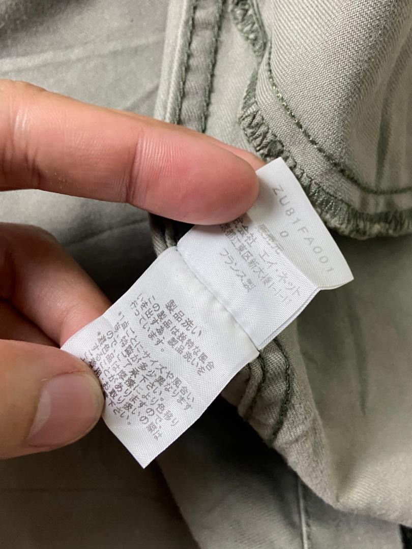 Zucca Zucca Japanese Brand Hidden Button Trench Coat (189) Size US XS / EU 42 / 0 - 4 Thumbnail