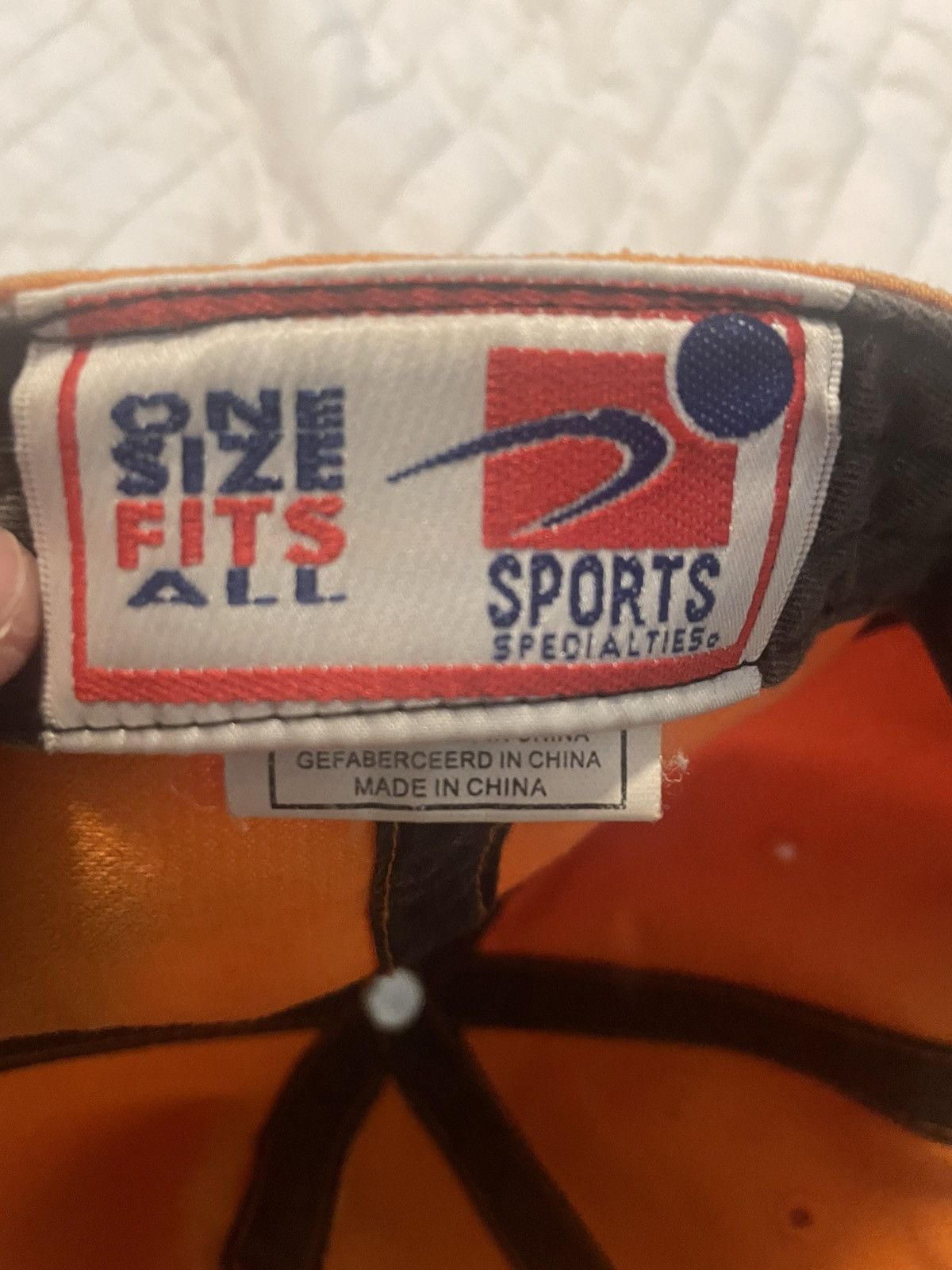Vintage Vintage Sports Specialties Corduroy Tennessee Vols Cap Size ONE SIZE - 3 Thumbnail