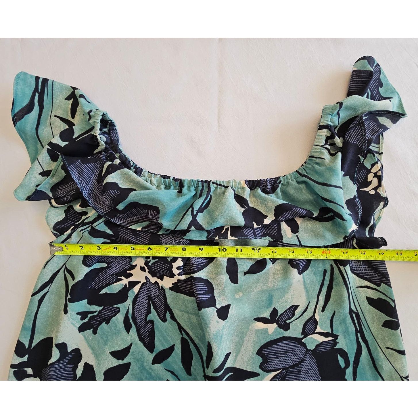 Anthropologie MAEVE Anthropologie Off the Shoulders Floral Blouse Top M Size M / US 6-8 / IT 42-44 - 6 Thumbnail