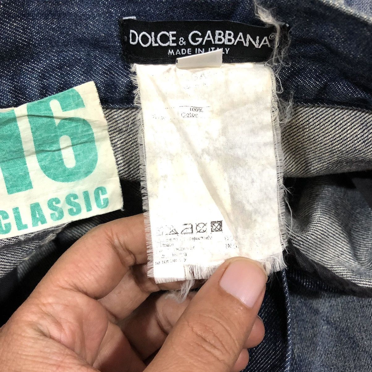 Dolce & Gabbana Dolce & Gabbana Disstressed Design Made In Italy Denim Pant Size US 36 / EU 52 - 16 Thumbnail