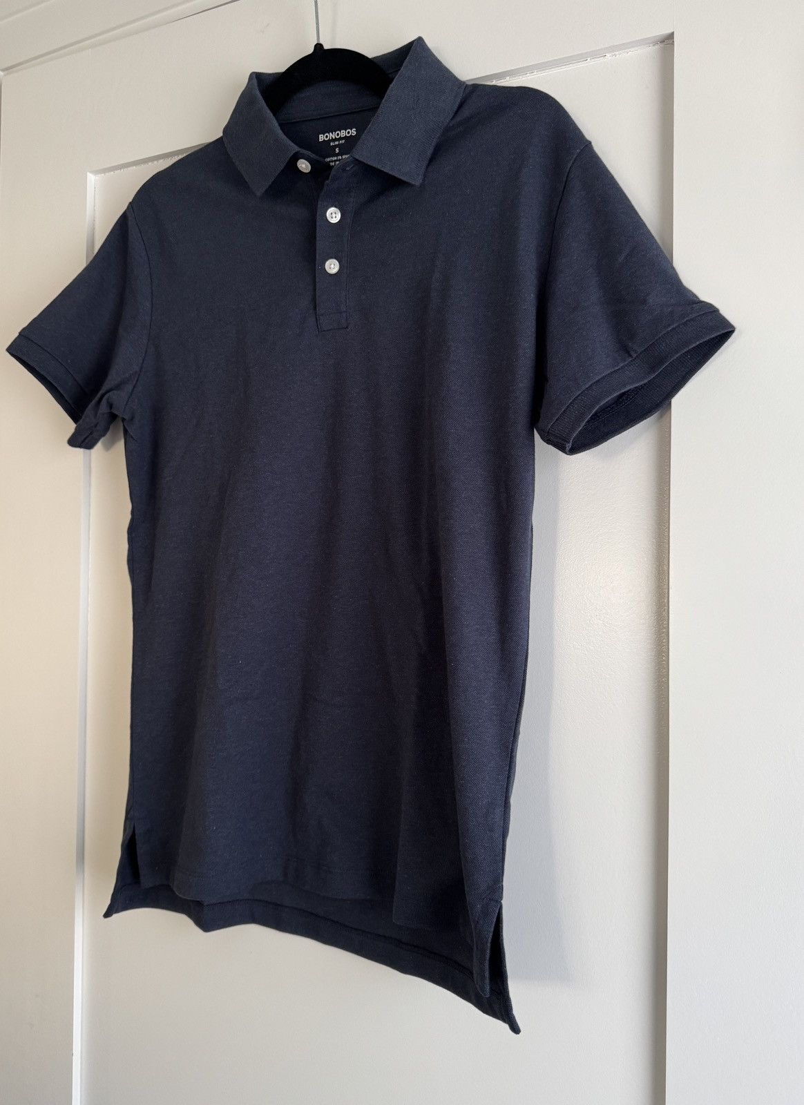Bonobos Bonobos NWOT Men's Stretch Pique Polo in Navy Slim Fit Small Size US S / EU 44-46 / 1 - 5 Thumbnail