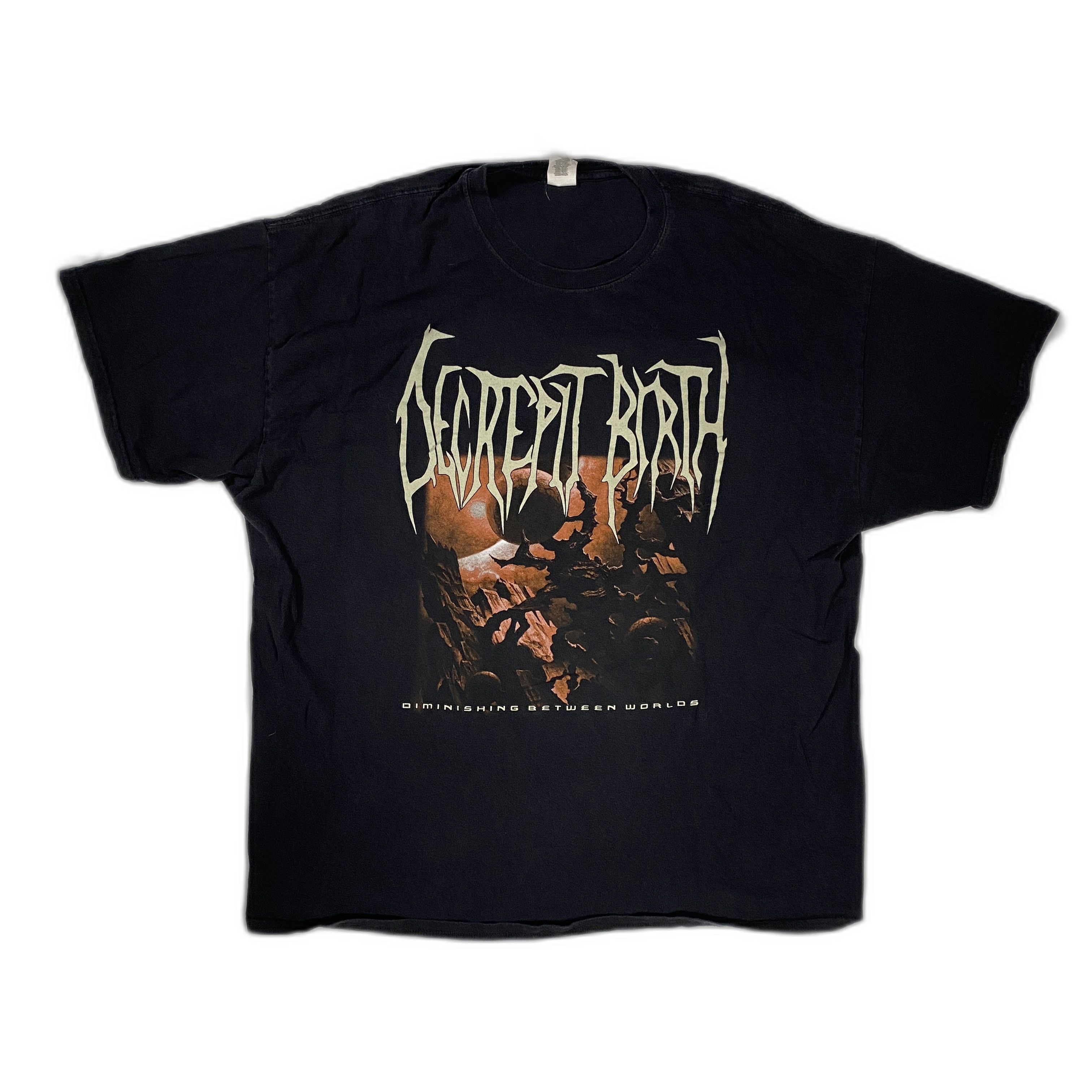 Vintage Vintage Y2K Decrepit Birth Band T-Shirt Tee Black Size US XXL / EU 58 / 5 - 1 Thumbnail