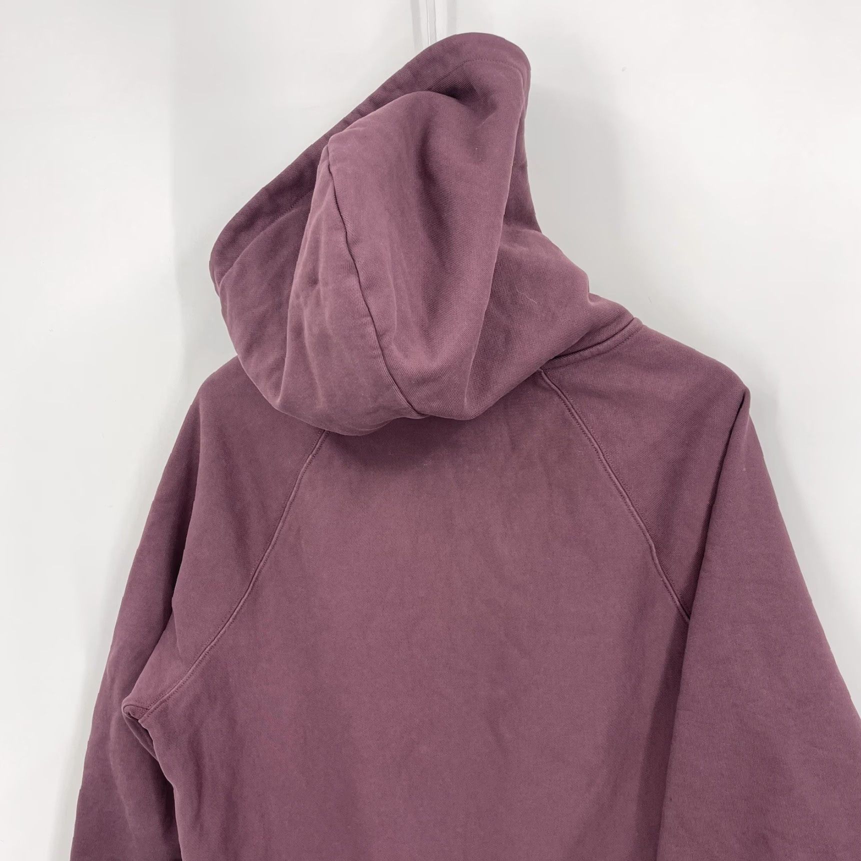 Frame Frame Hoodie Mens Large Quarter Zip Purple Classic Fit Pockets Zipper Size US L / EU 52-54 / 3 - 4 Thumbnail