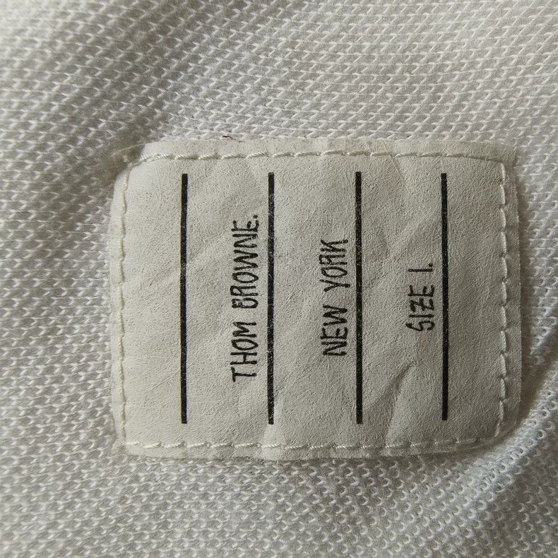 Thom Browne Thom Browne White round neck short sleeves Size US S / EU 44-46 / 1 - 5 Thumbnail