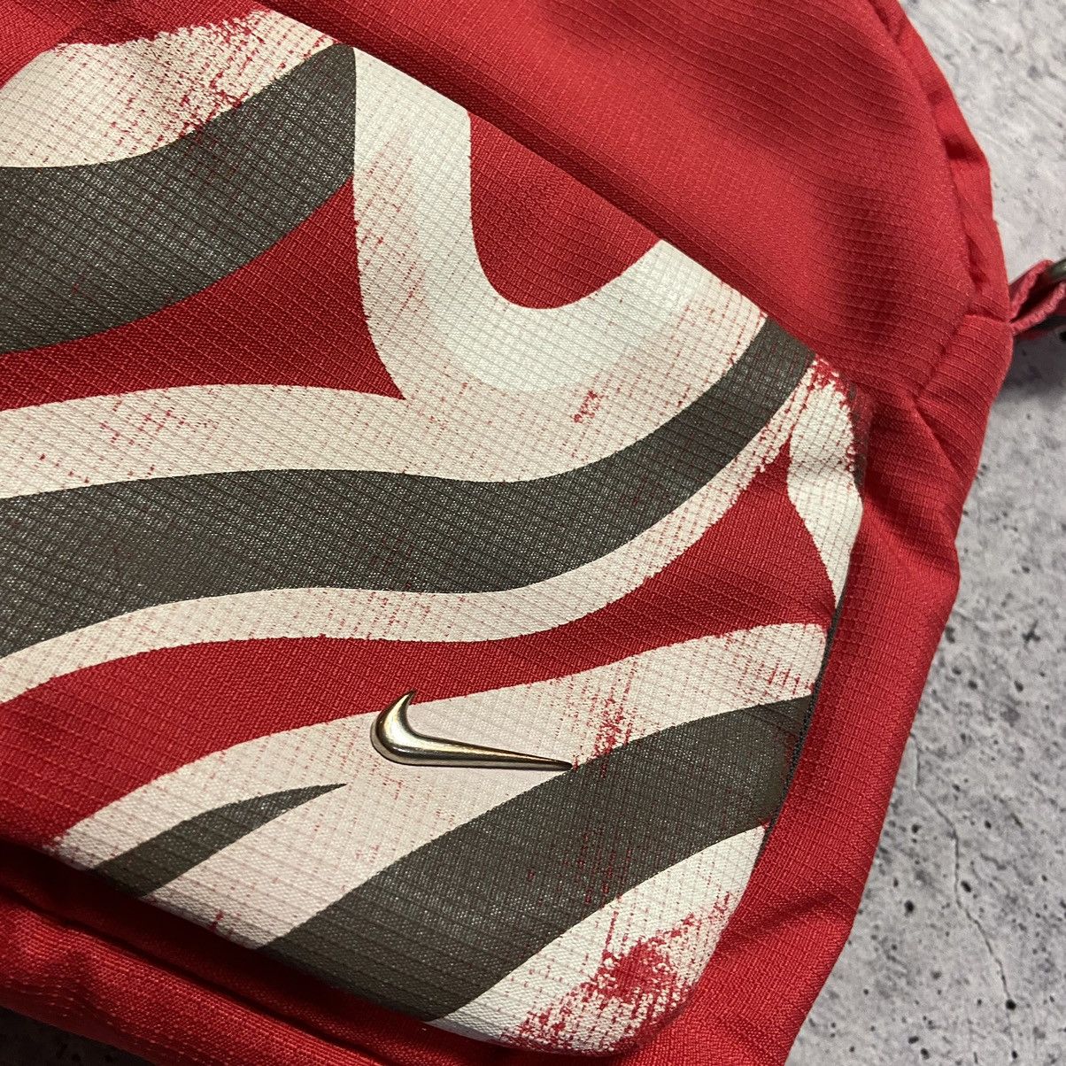Nike × Vintage 📌 Vintage Nike Crossbody Messenger Metal Swoosh Size ONE SIZE - 3 Thumbnail