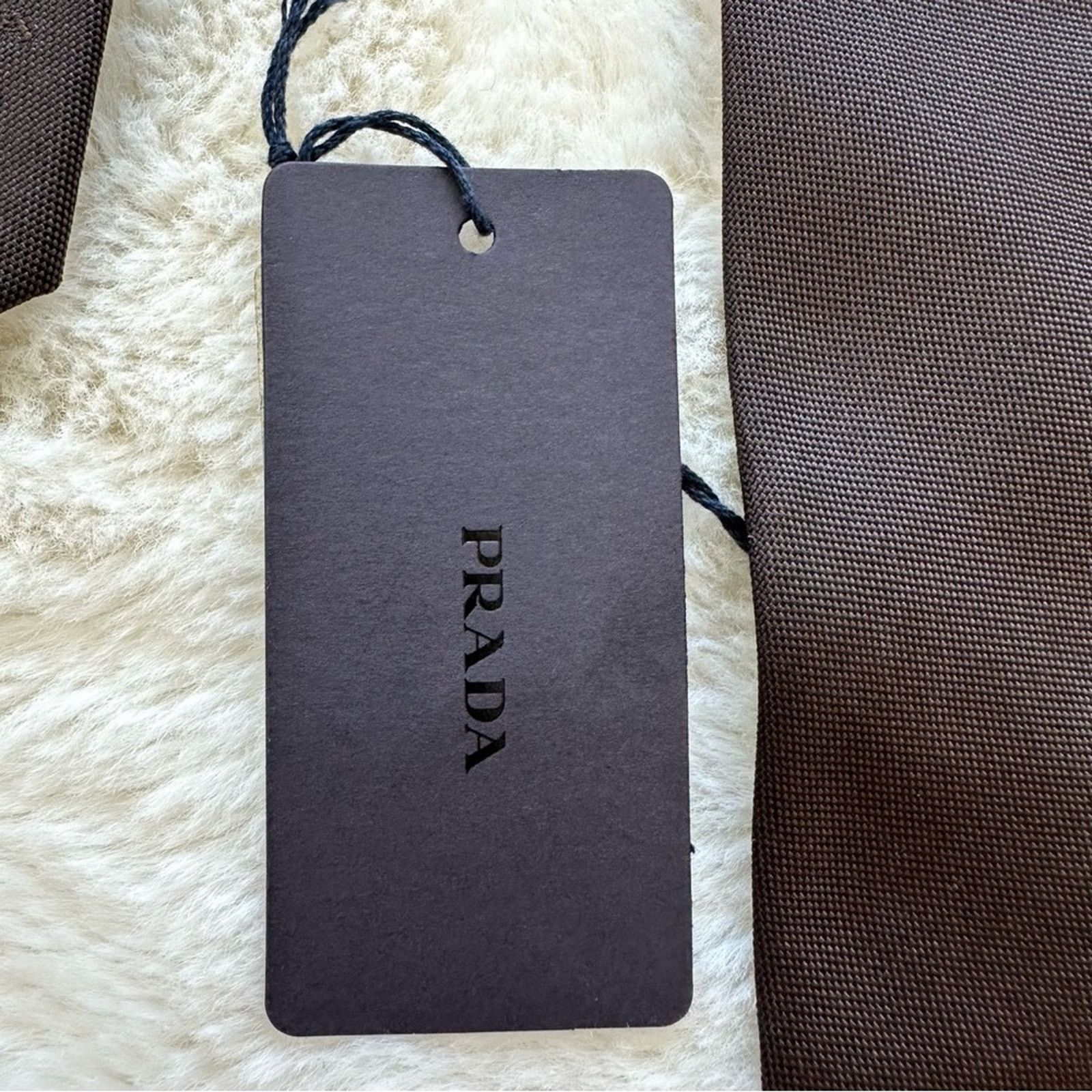 Prada NWT!!! Prada silk tie Retail 450$ Size ONE SIZE - 2 Thumbnail