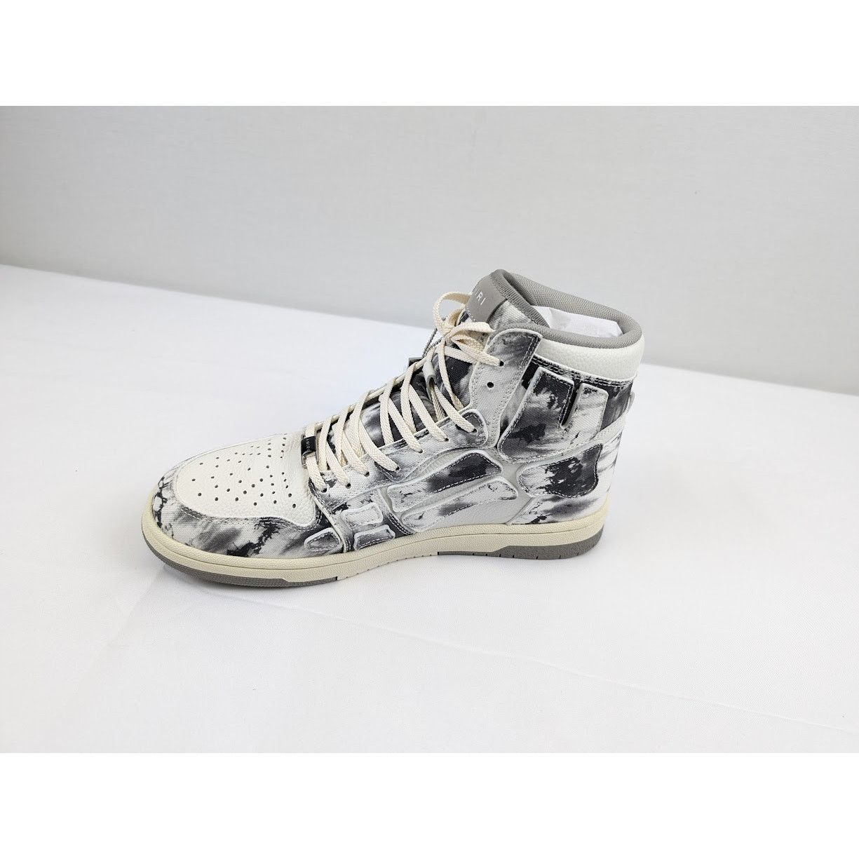 Amiri o1rshd1 Skel High Top Sneakers in Grey Size US 9 / EU 42 - 13 Thumbnail