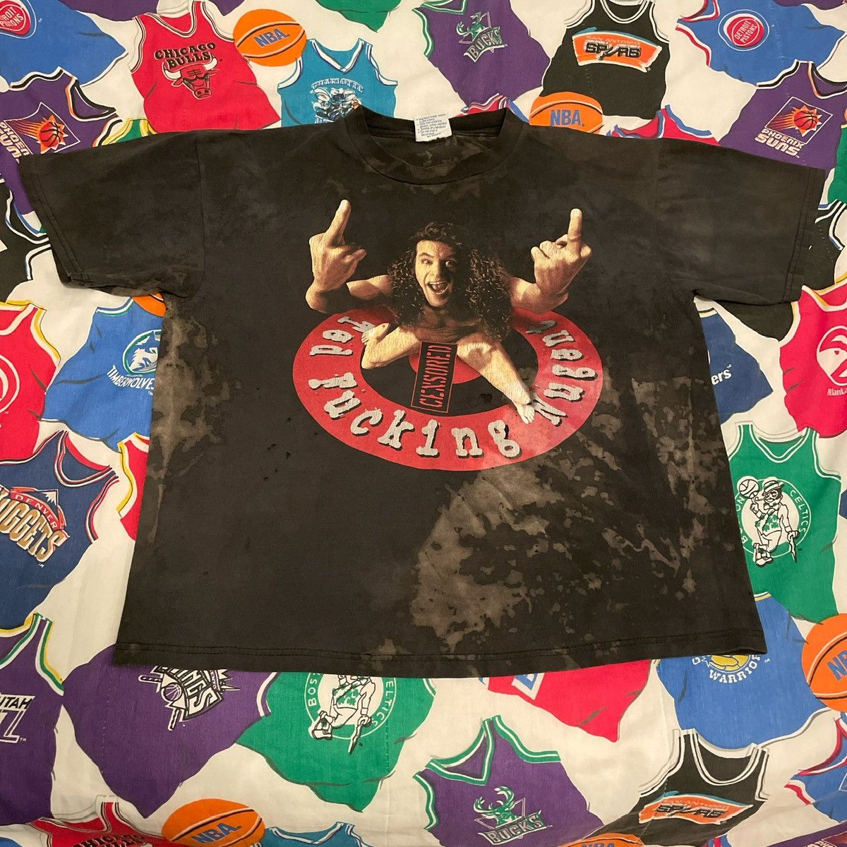 Band Tees × Vintage Vintage 1999 Ted Nugent Album Cover Promo Tour Rock Tee Size US M / EU 48-50 / 2 - 1 Thumbnail
