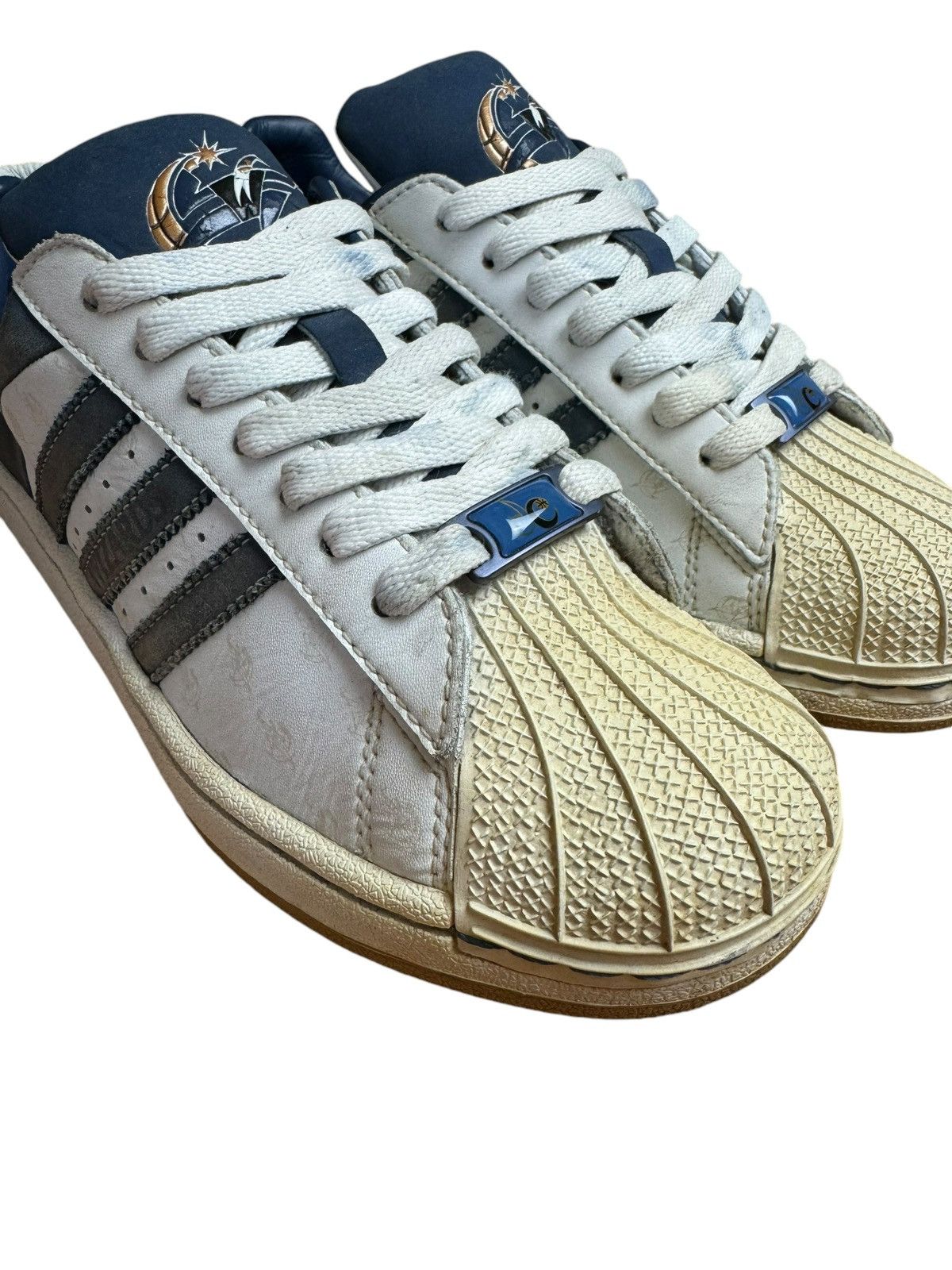 Adidas Vintage Adidas Superstar NBA Washington Wizards Size US 6.5 / IT 36.5 - 8 Thumbnail