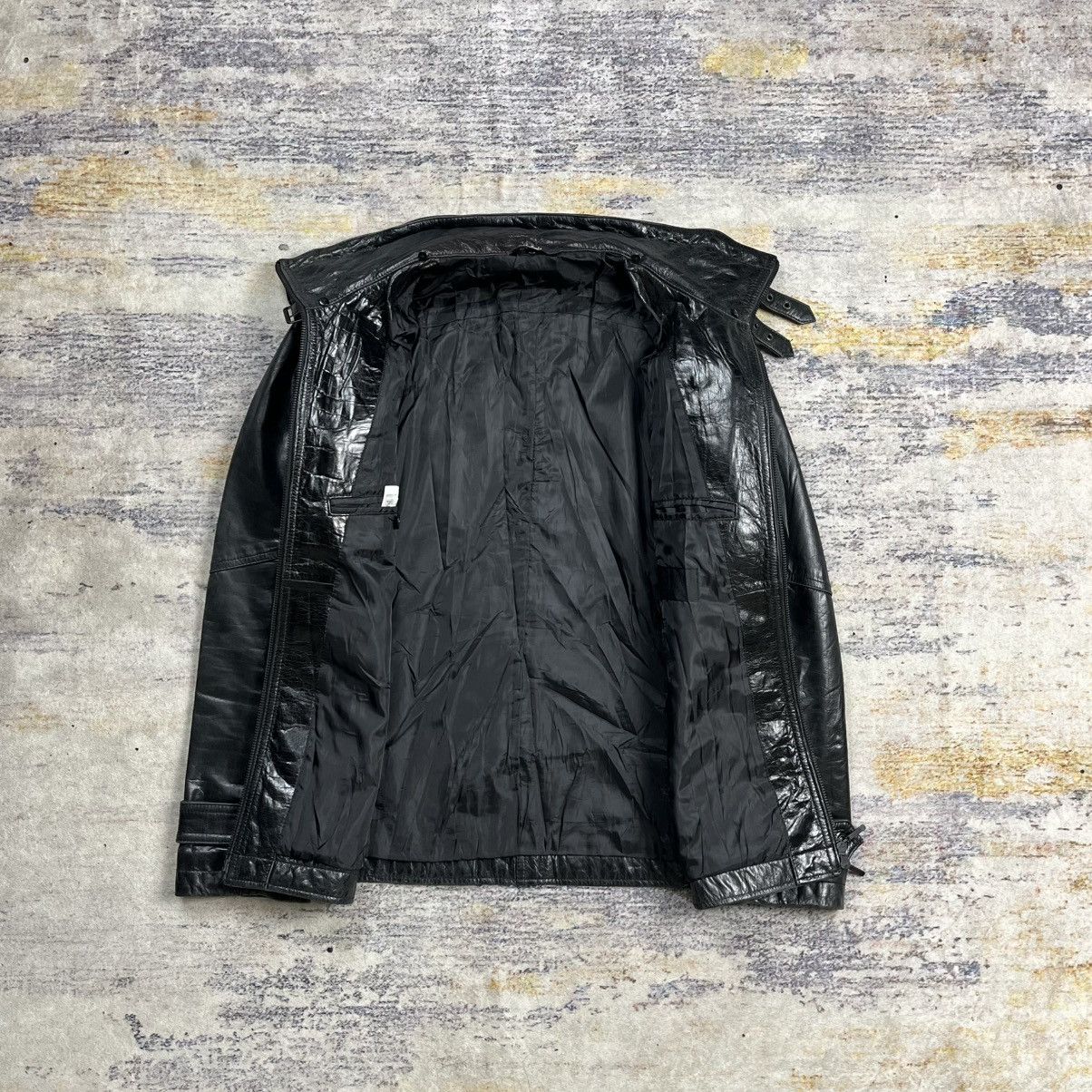 Tornado Mart A.S.M Atelier sab men rider leather jacket vkei style Size US M / EU 48-50 / 2 - 10 Thumbnail