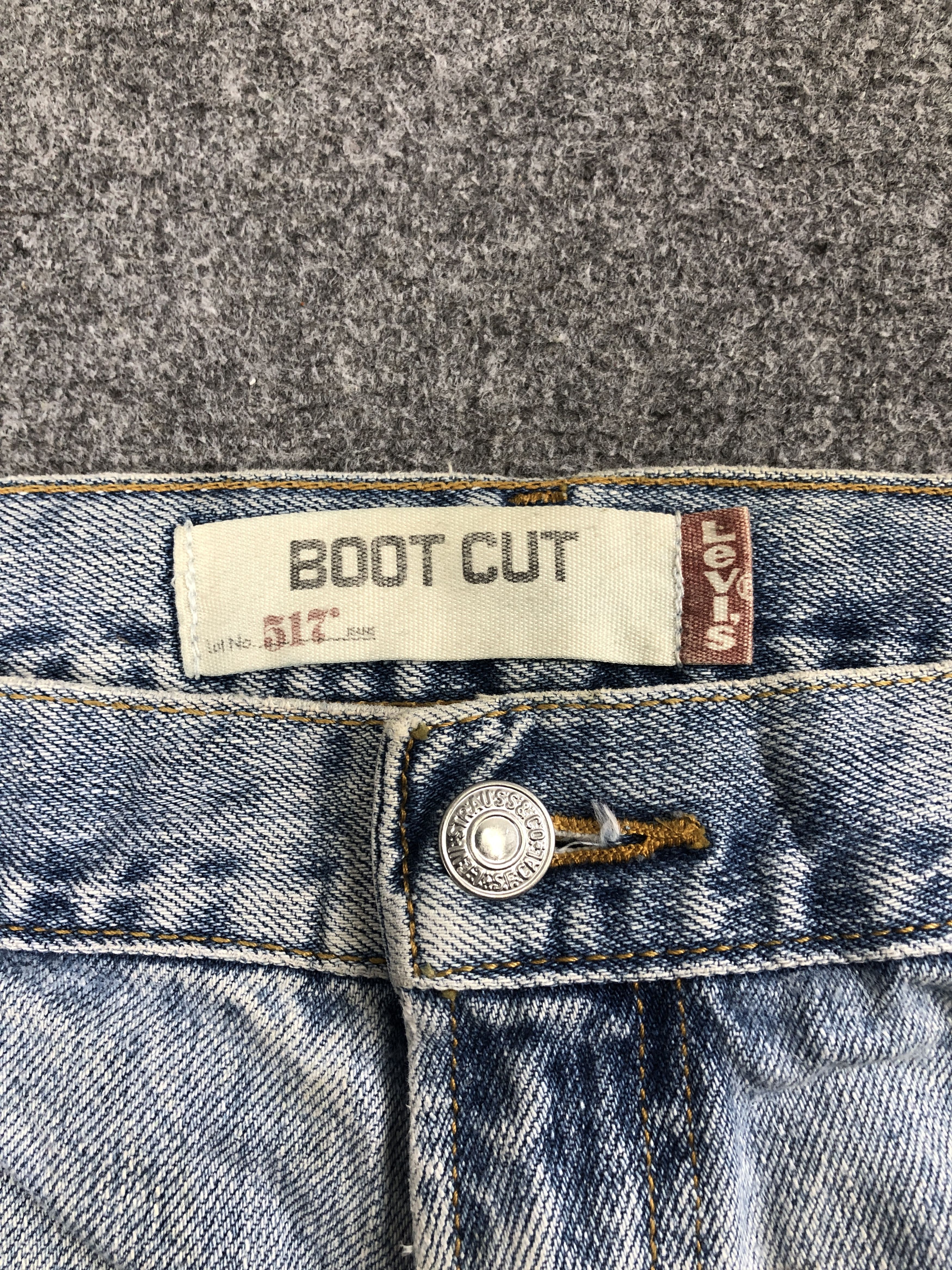 Levi's Vintage Levis 517 Flared Bootcut Jeans DP2452 Size US 35 - 9 Thumbnail