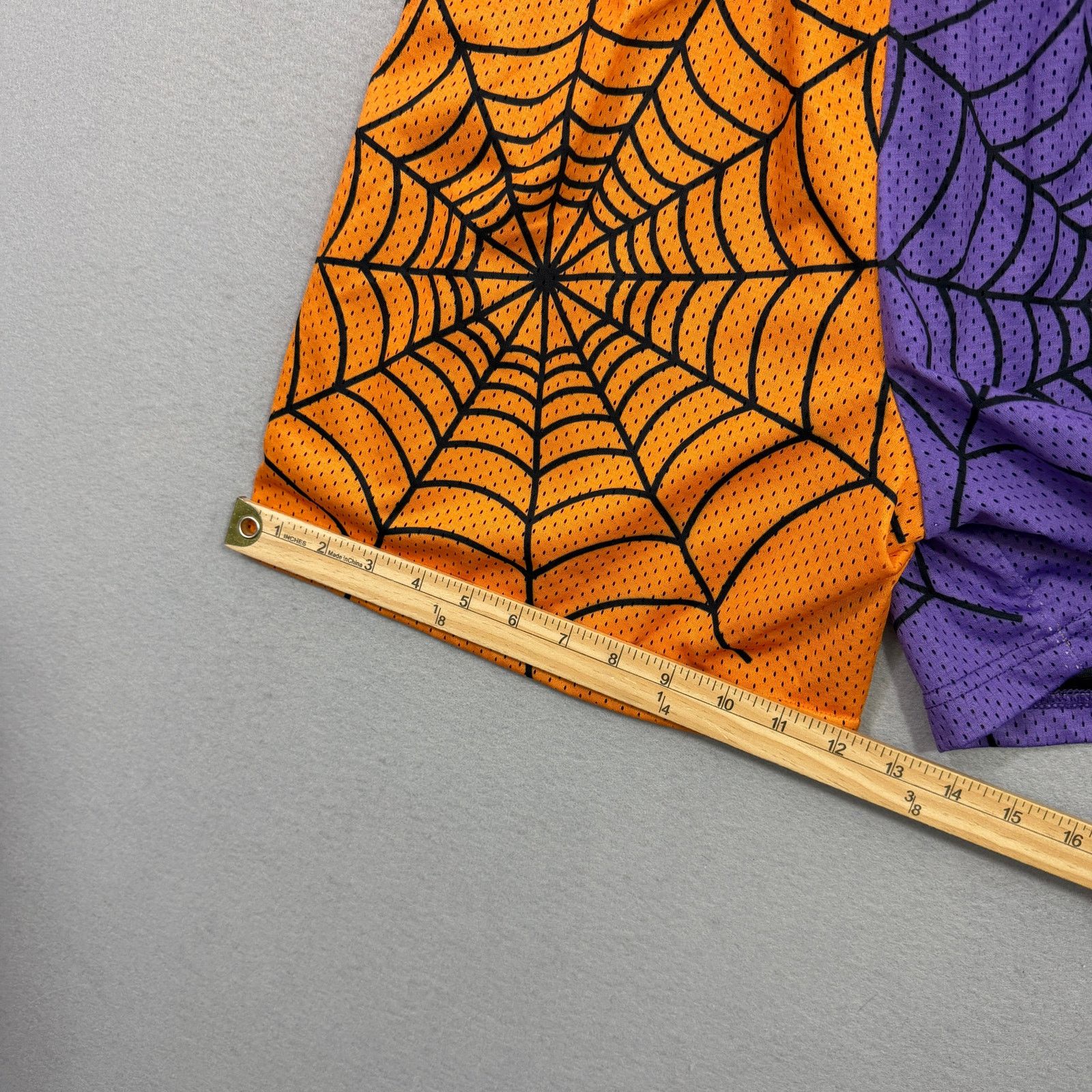 Vintage Lost Files Clothing Halloween Collection Spider Web Shorts Size US 34 / EU 50 - 10 Thumbnail