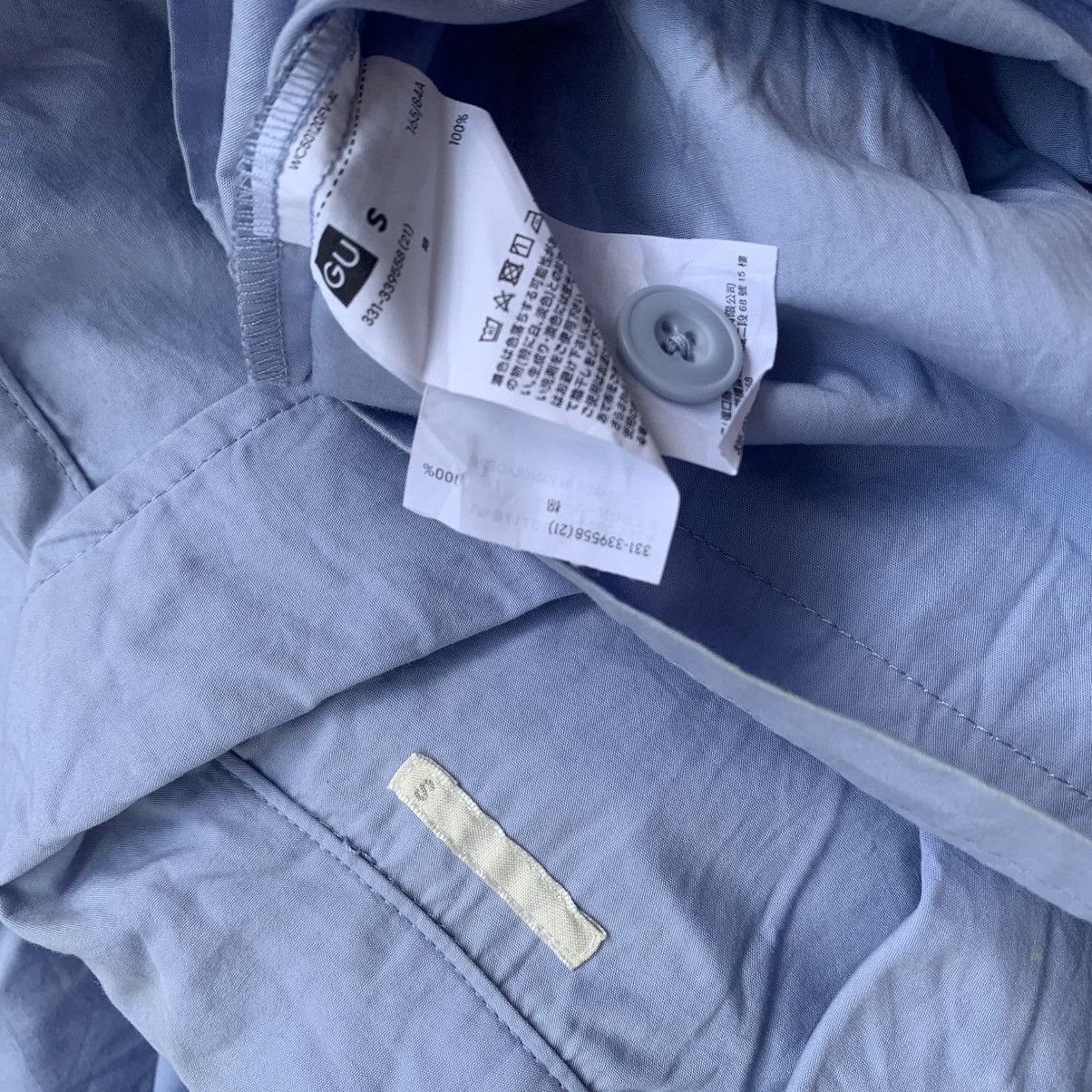 Japanese Brand gu japanese 4 pocket like millitary shirt button Size US S / EU 44-46 / 1 - 4 Thumbnail