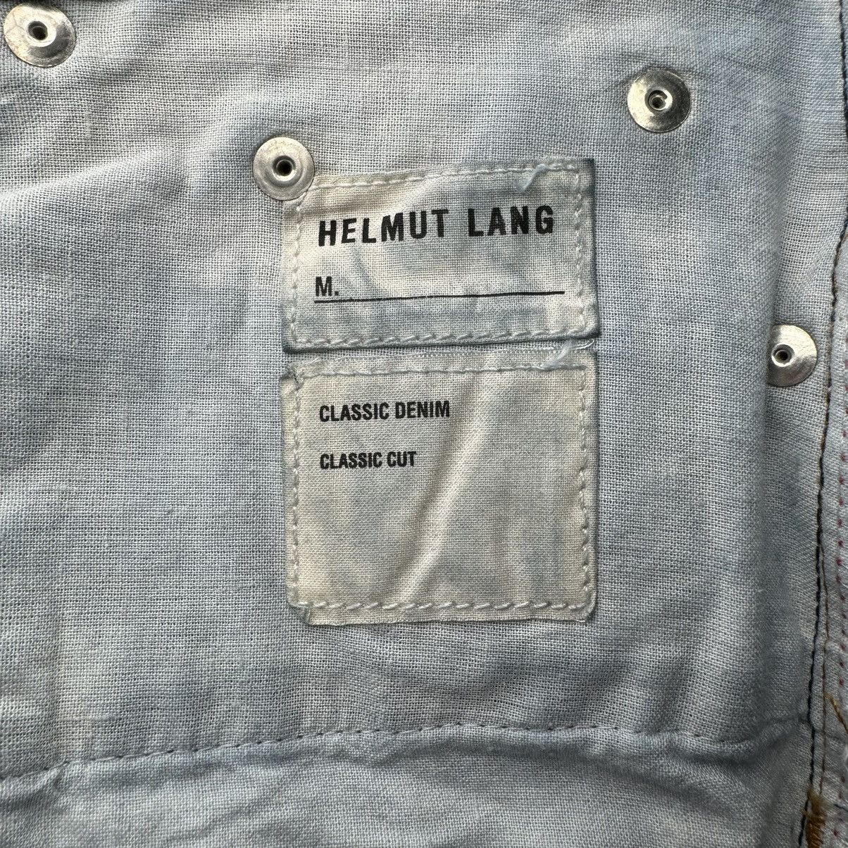 Helmut Lang 1999 Helmut Lang Classic Cut Indigo Denim Size US 30 / EU 46 - 11 Thumbnail
