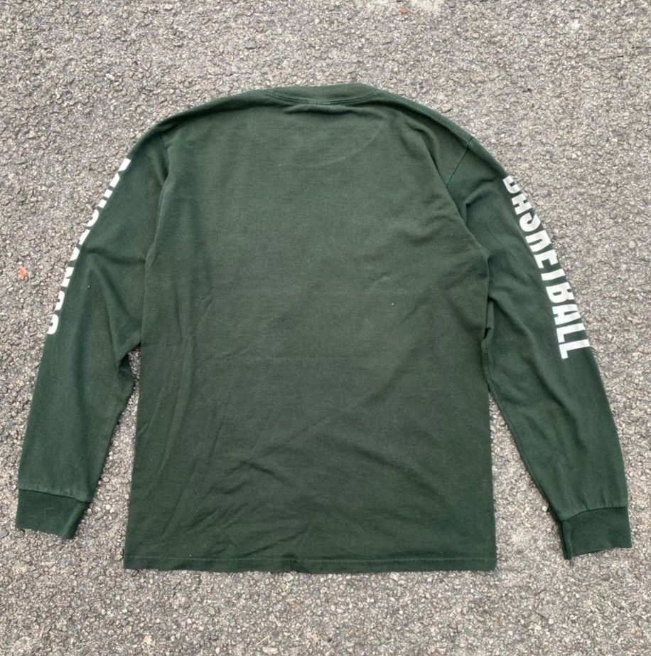 Mustang Vintage 90s Evergreen Park Mustang Basketball Sportwear Tee Size US M / EU 48-50 / 2 - 2 Thumbnail