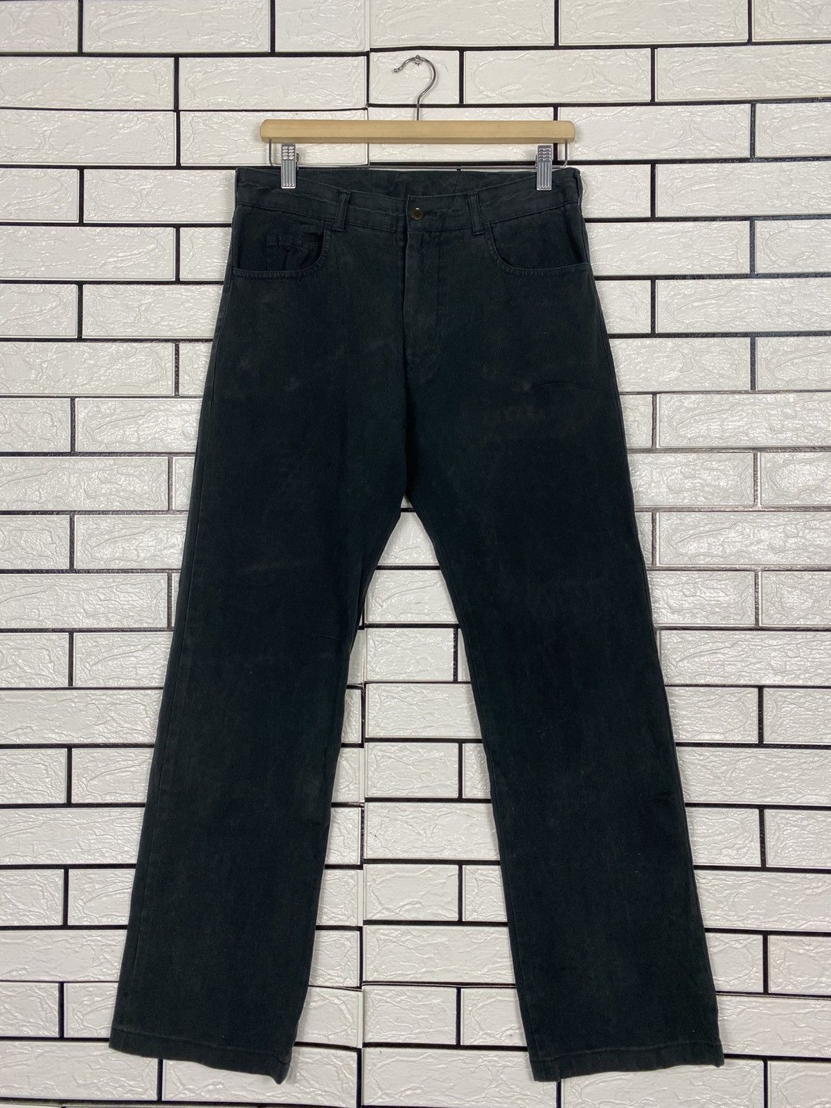 Katharine Hamnett London 📌Vintage Biker Pants Katharine Hamnett London Bondage Size US 31 - 2 Thumbnail